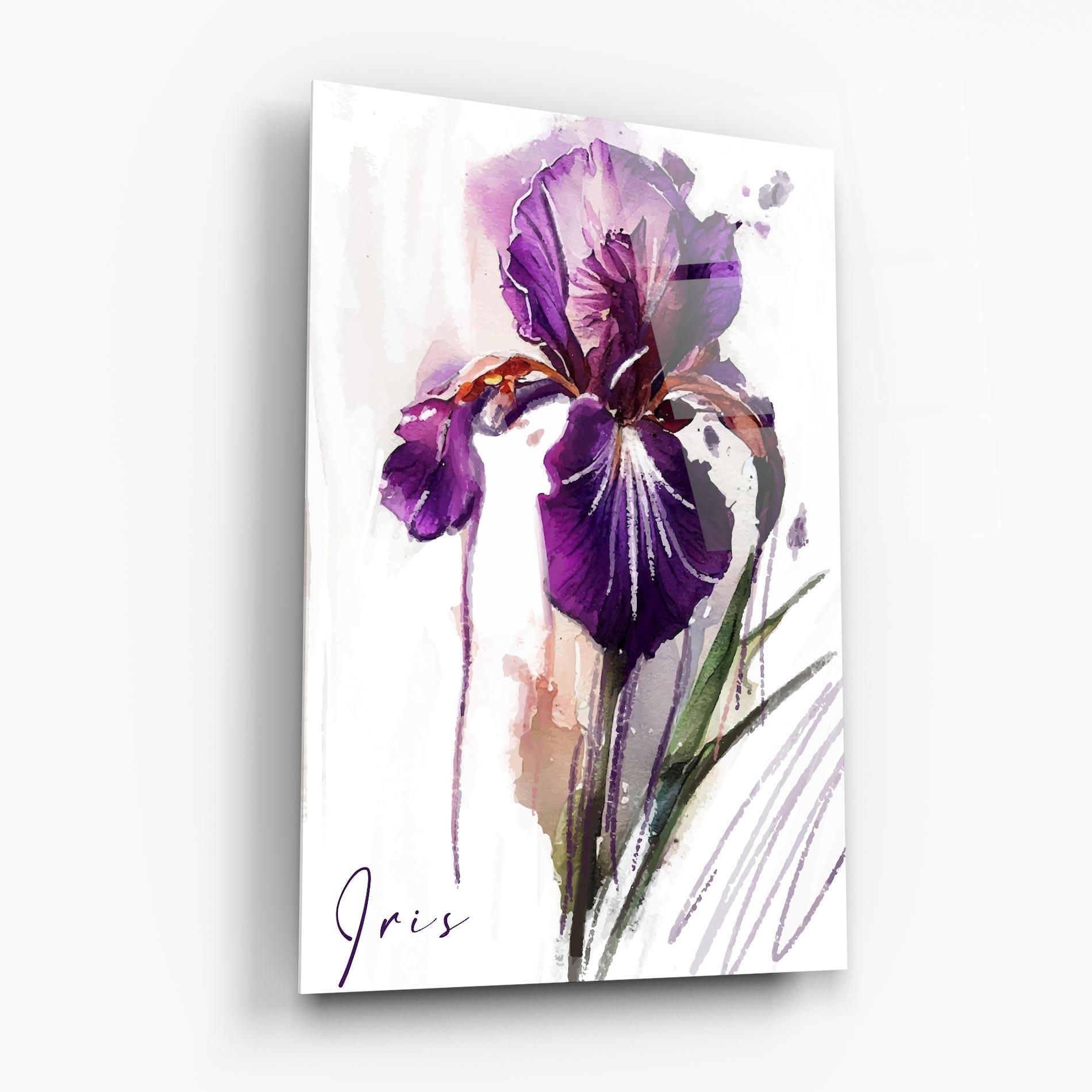 Üvegkép Iris Drop mockup 6