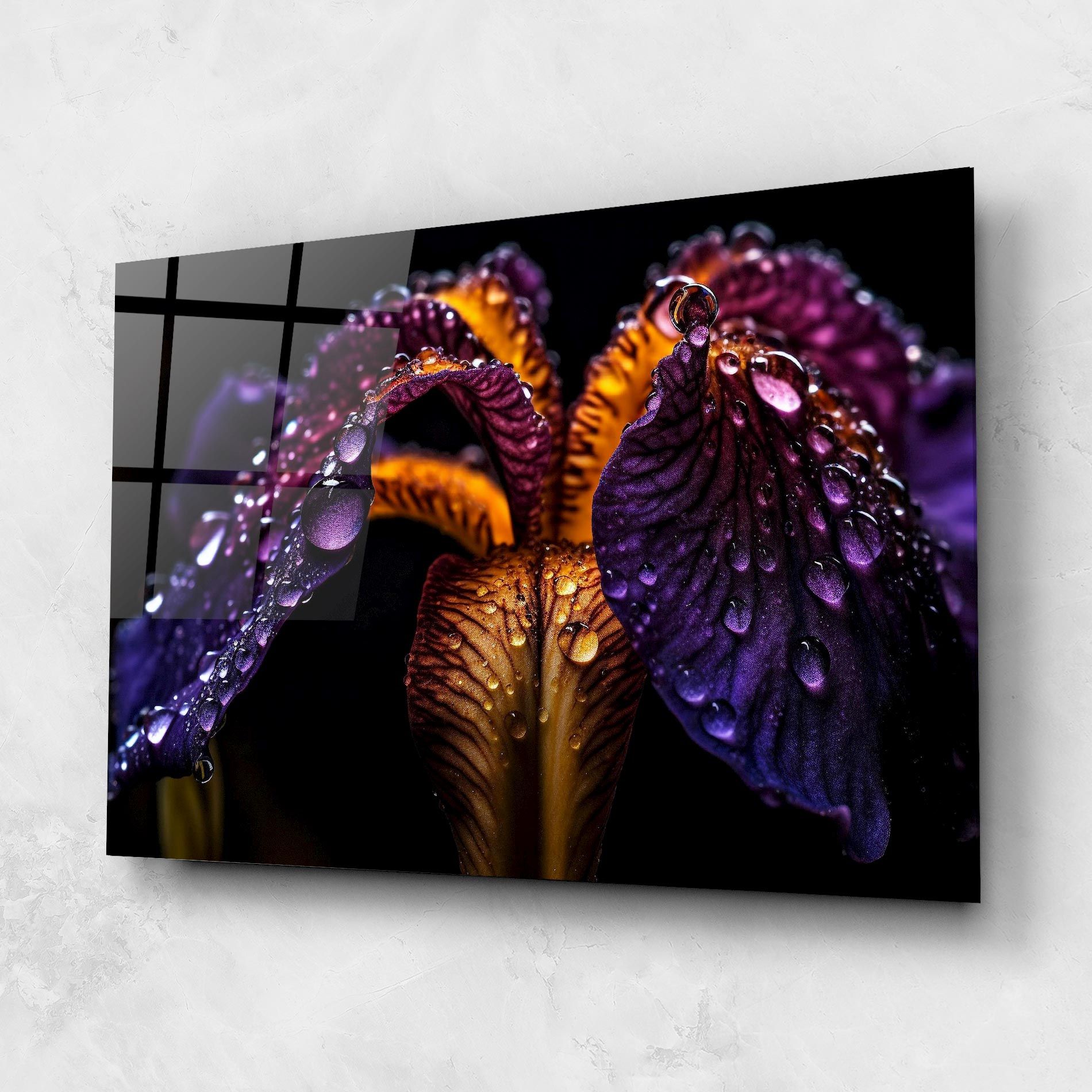 Dark Iris After Rain mockup 1
