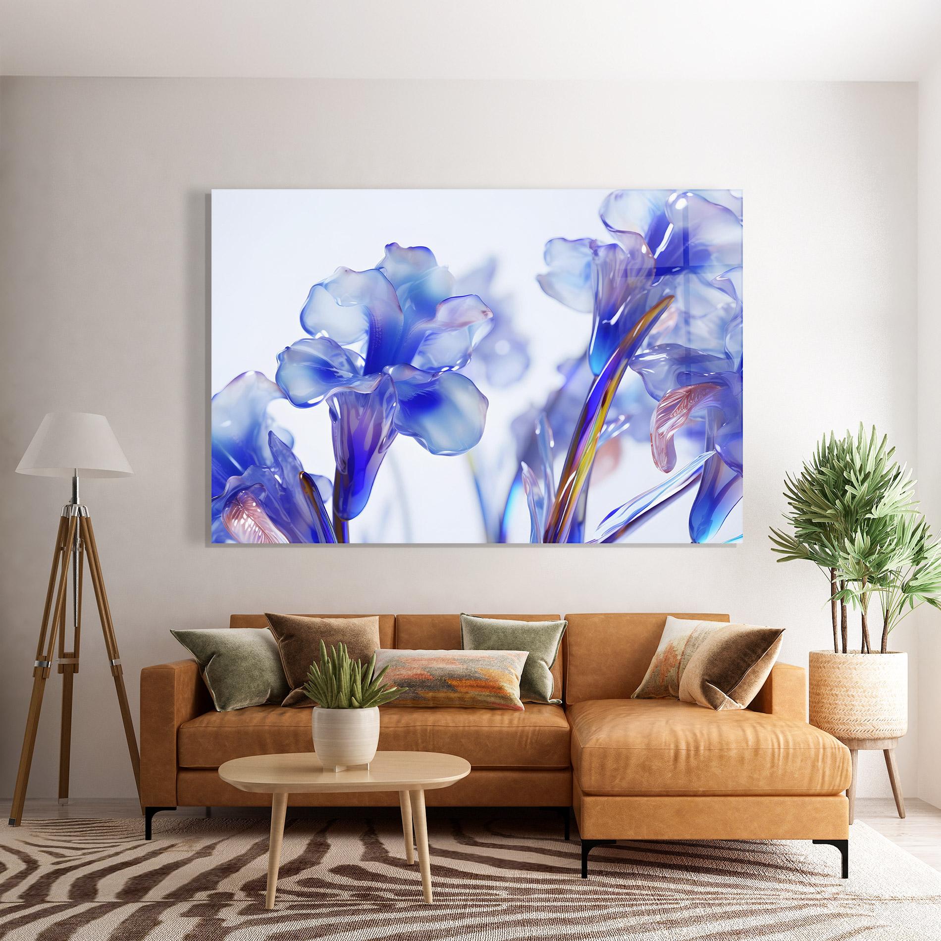 Üvegkép Iris Glass mockup 7