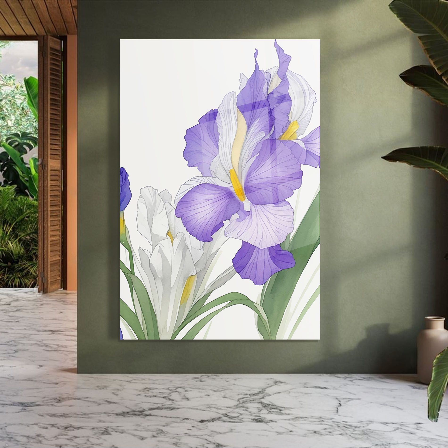 Irirs Hand Drawn mockup 7