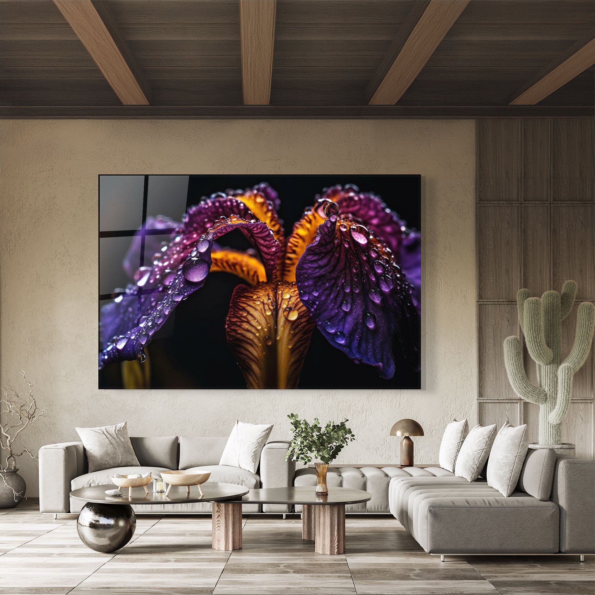 Dark Iris After Rain mockup 8