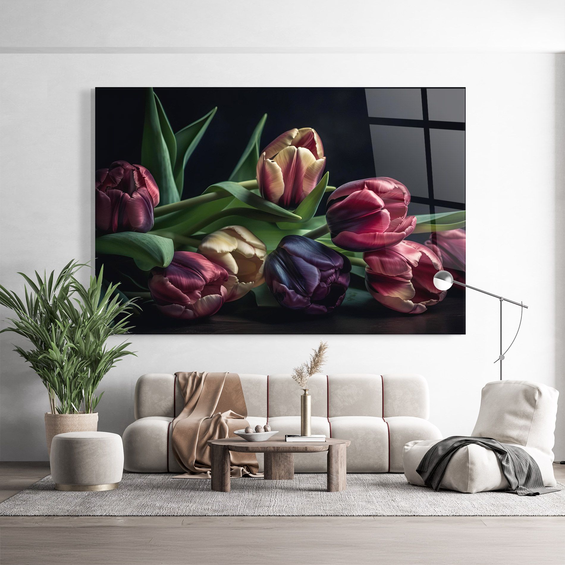 Dark Purple Tulip mockup 9