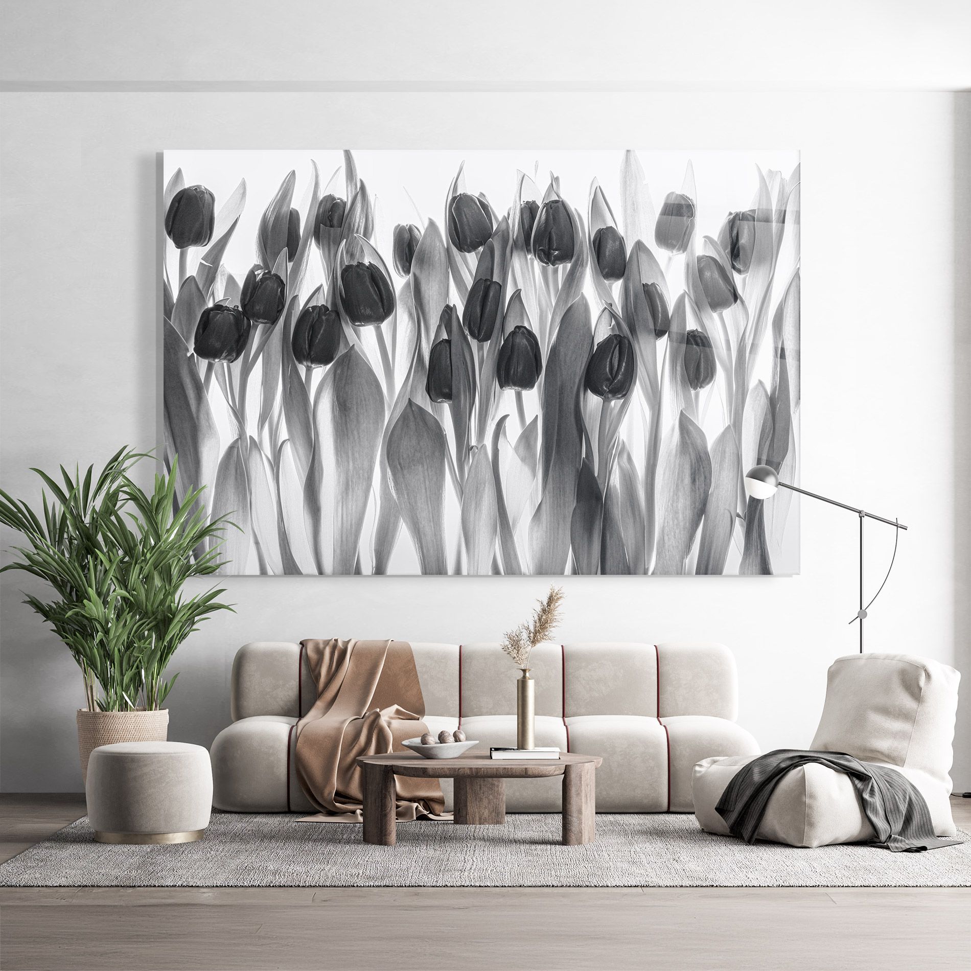 Grey Tulips mockup 9