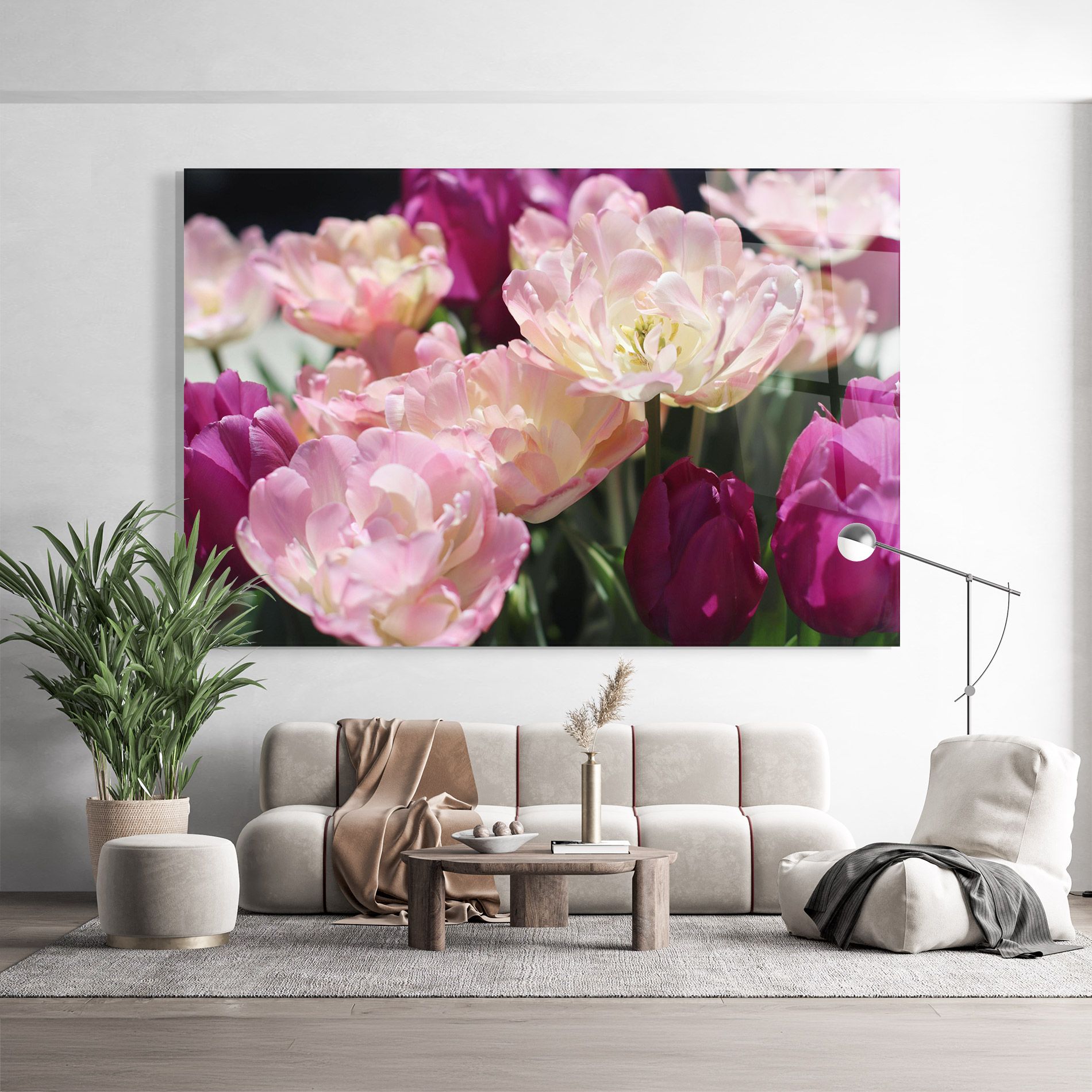 Opened Tulips mockup 9