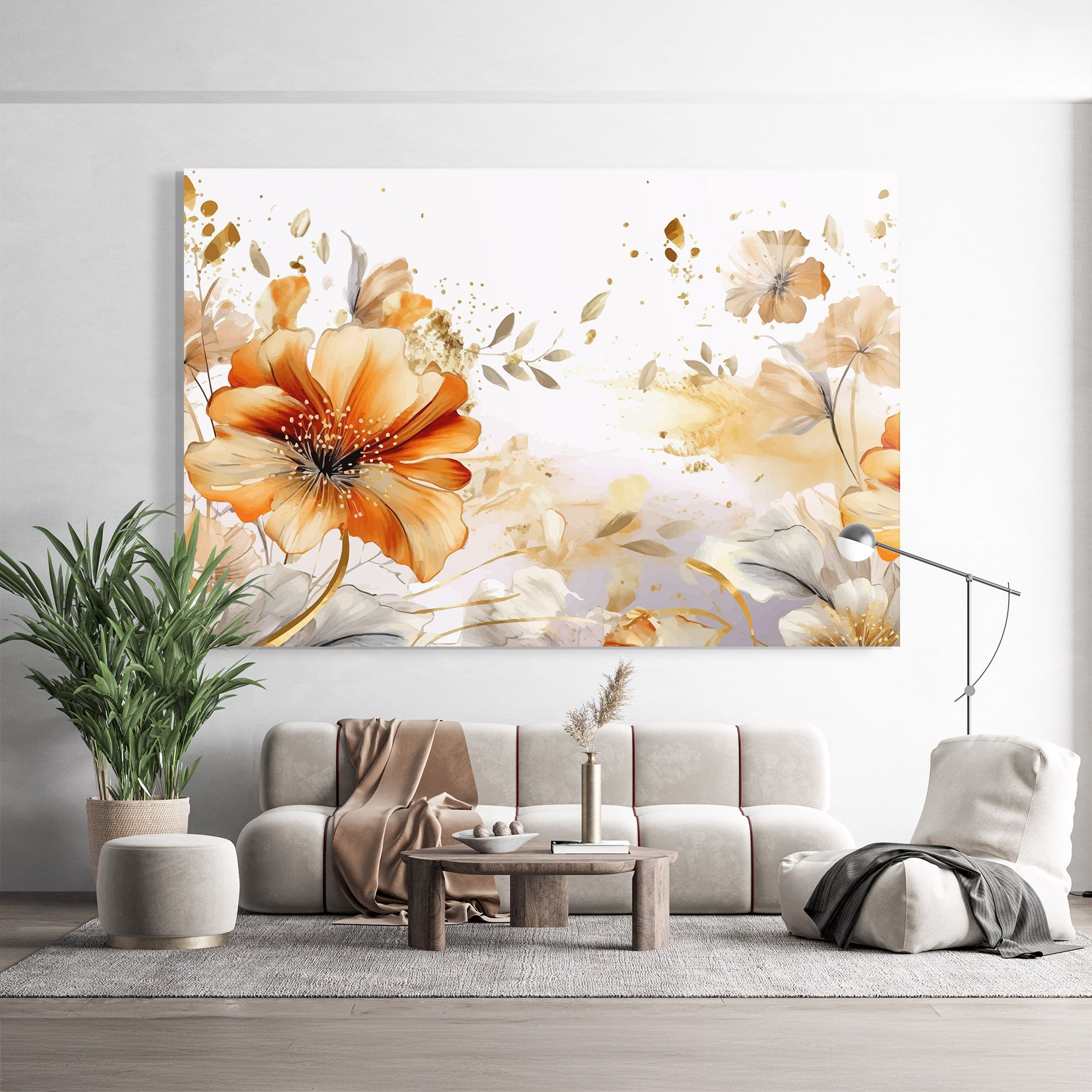 Gold Orange Poppy mockup 9