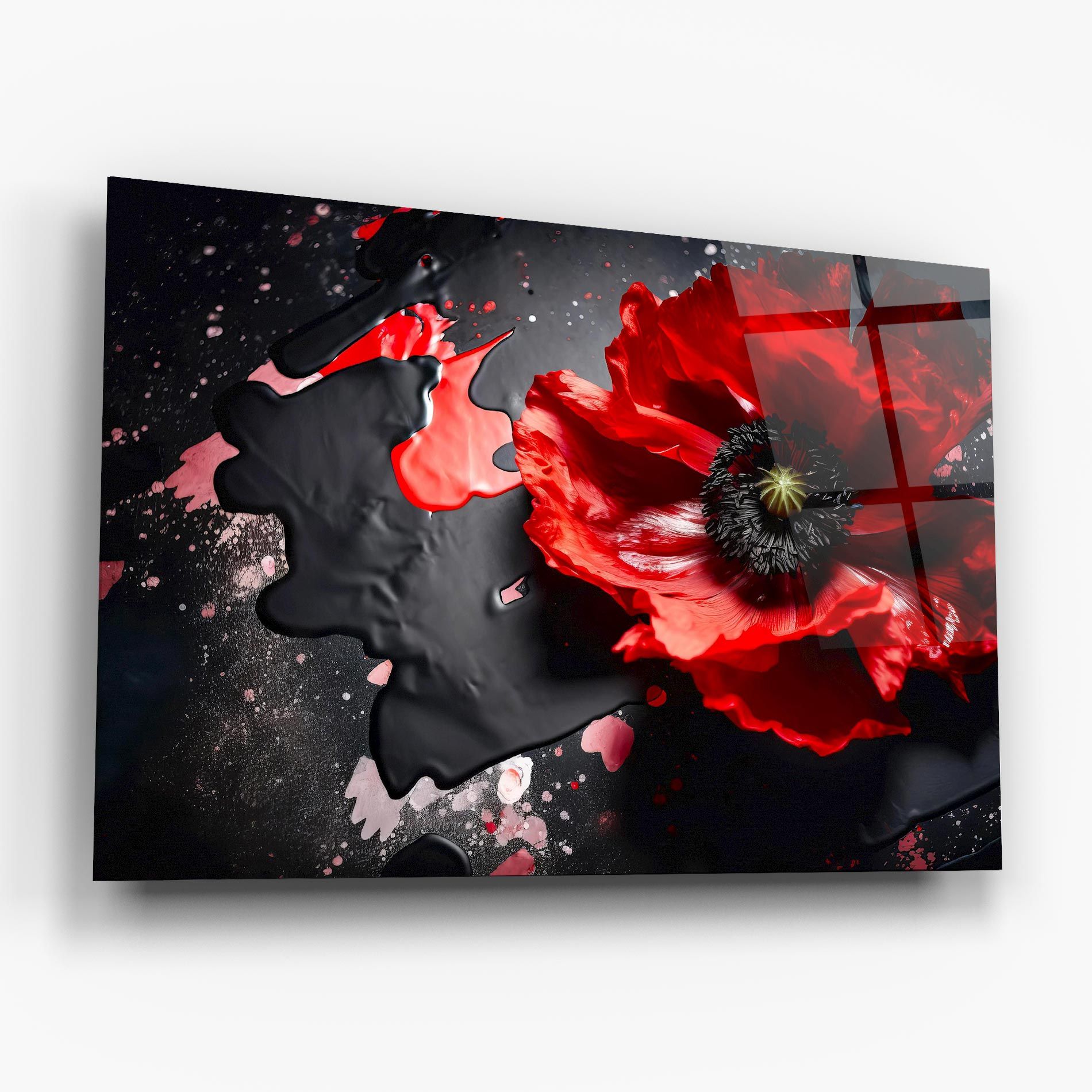 Black Liquid Poppy mockup 6