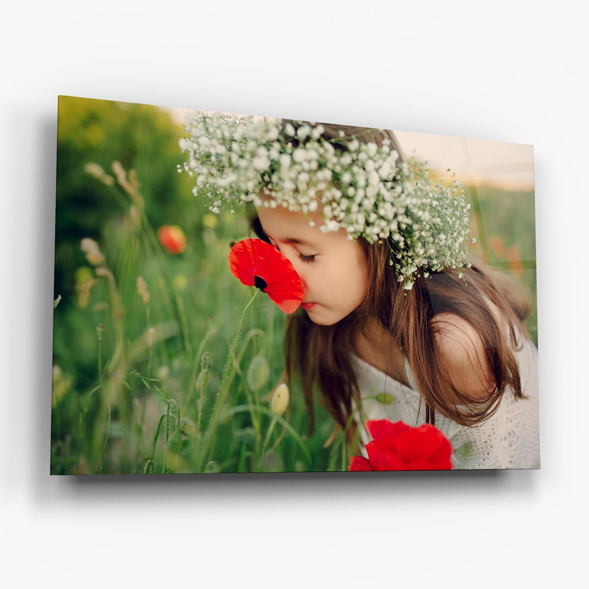 Girl With Poppies mockup 6
