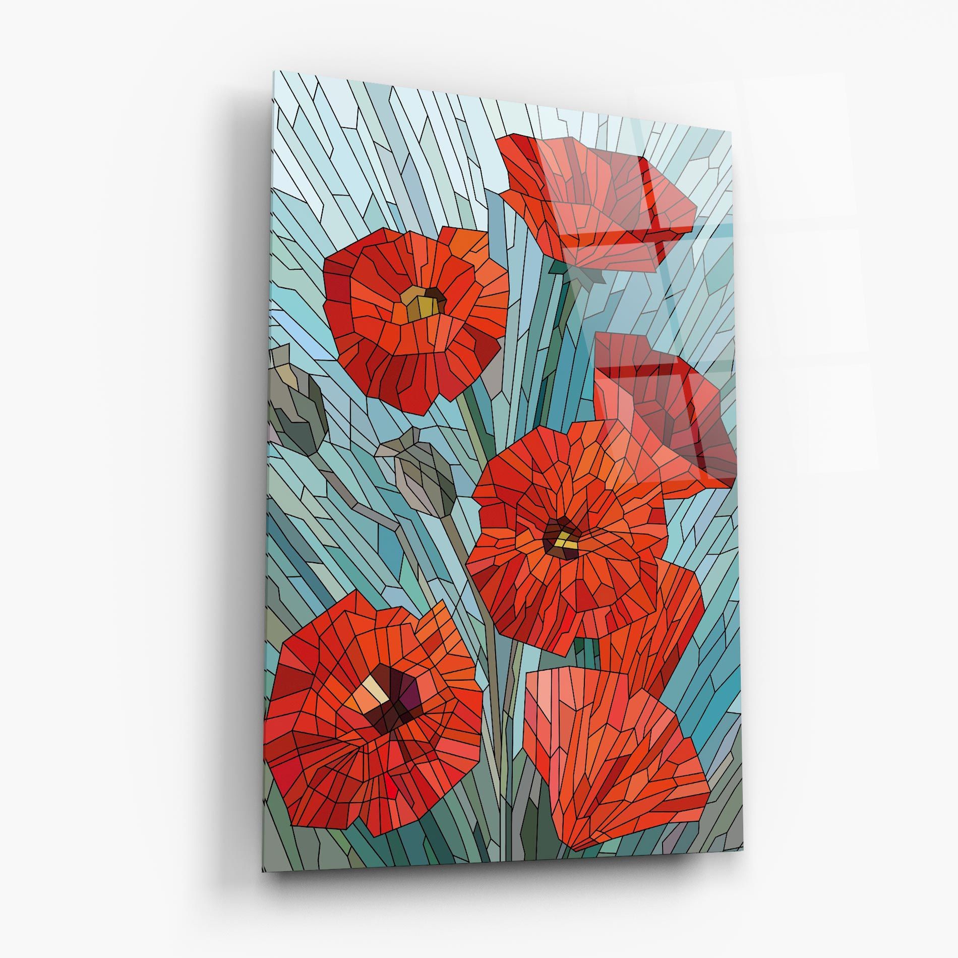 Blue Glass Poppy mockup 6