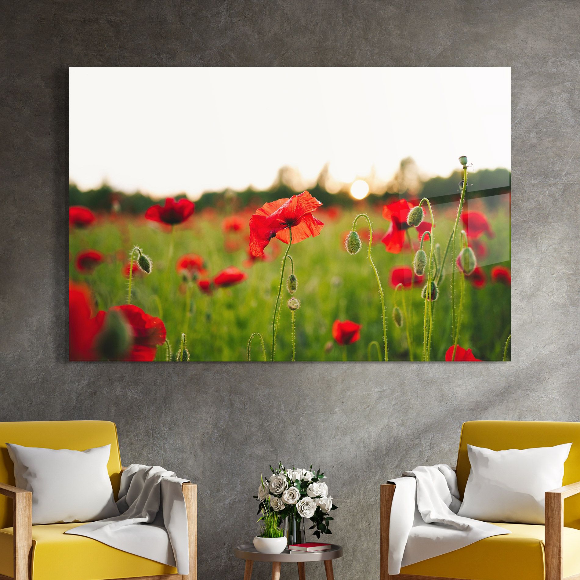 Poppies Field mockup 4