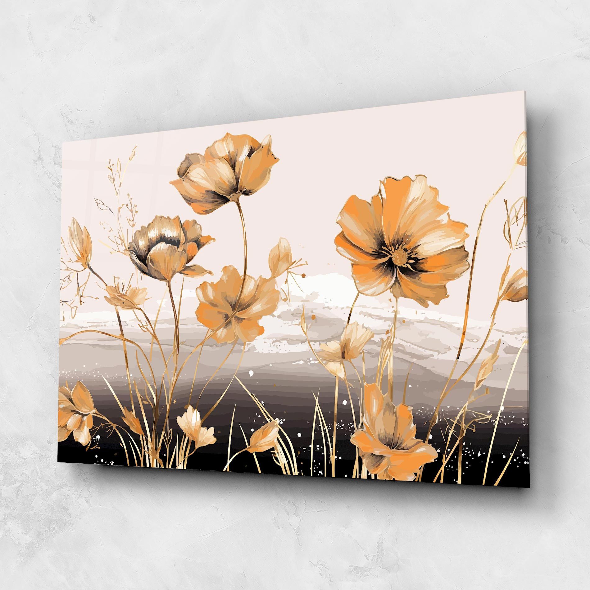 Gold Black Poppy mockup 1