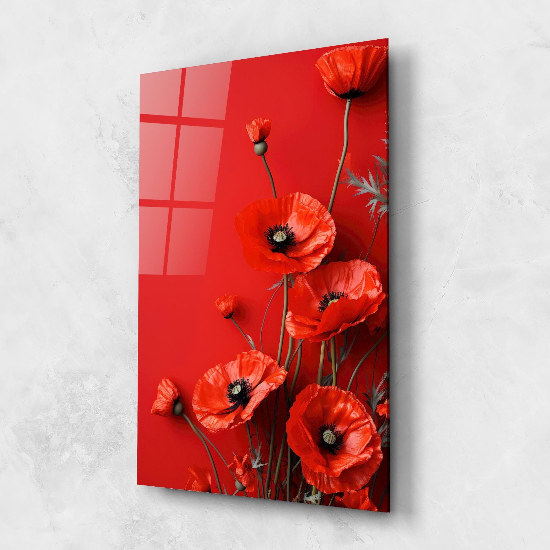 Poppies On The Table mockup 1