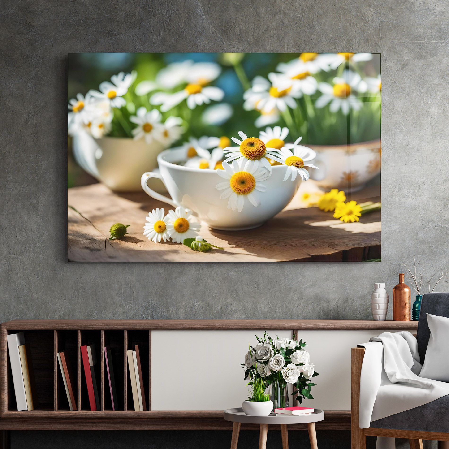 Daisies In A Cup mockup 2