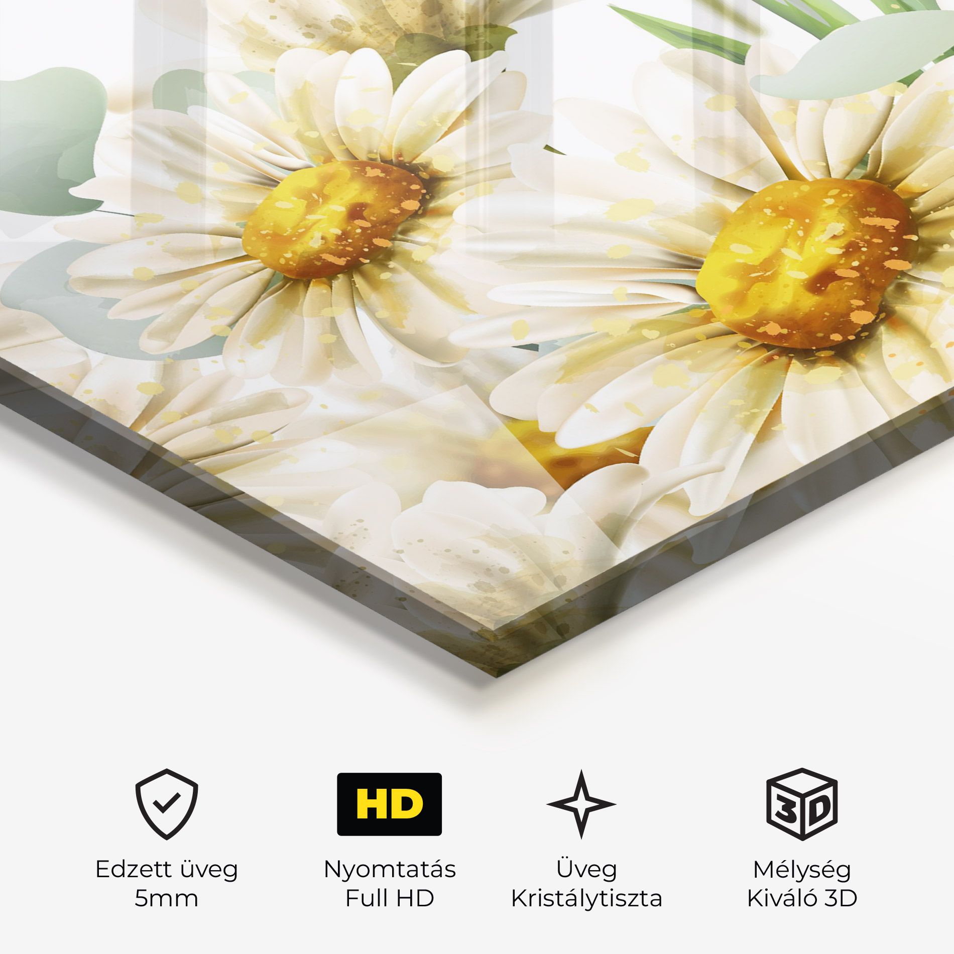 Beautiful Daisy Art mockup 3