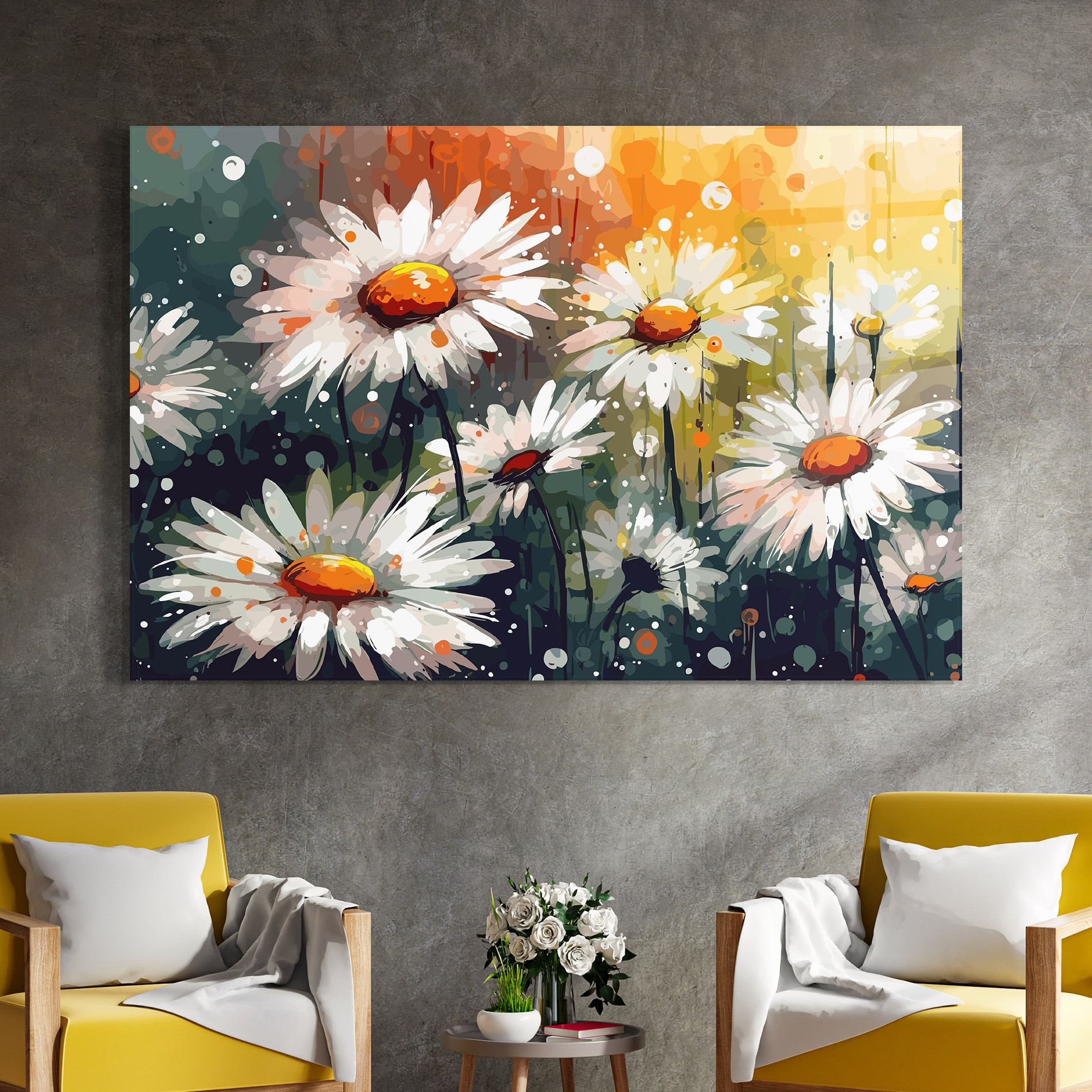 Daisy Art mockup 4