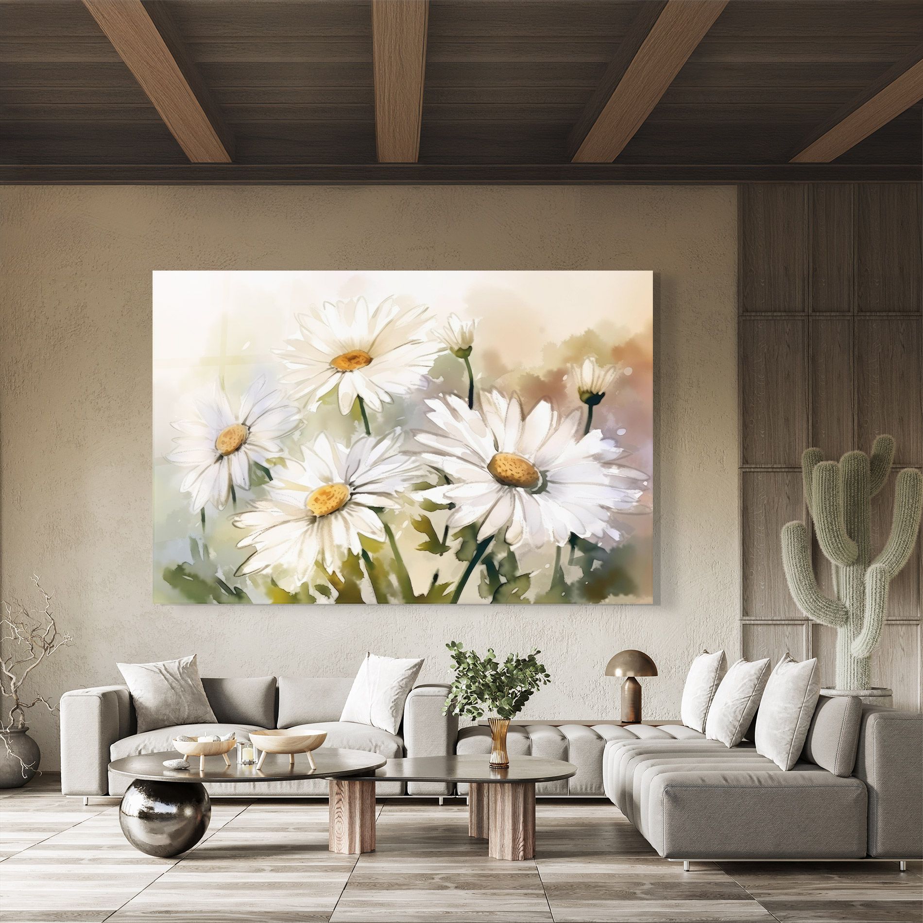 Daisy Painting mockup 8