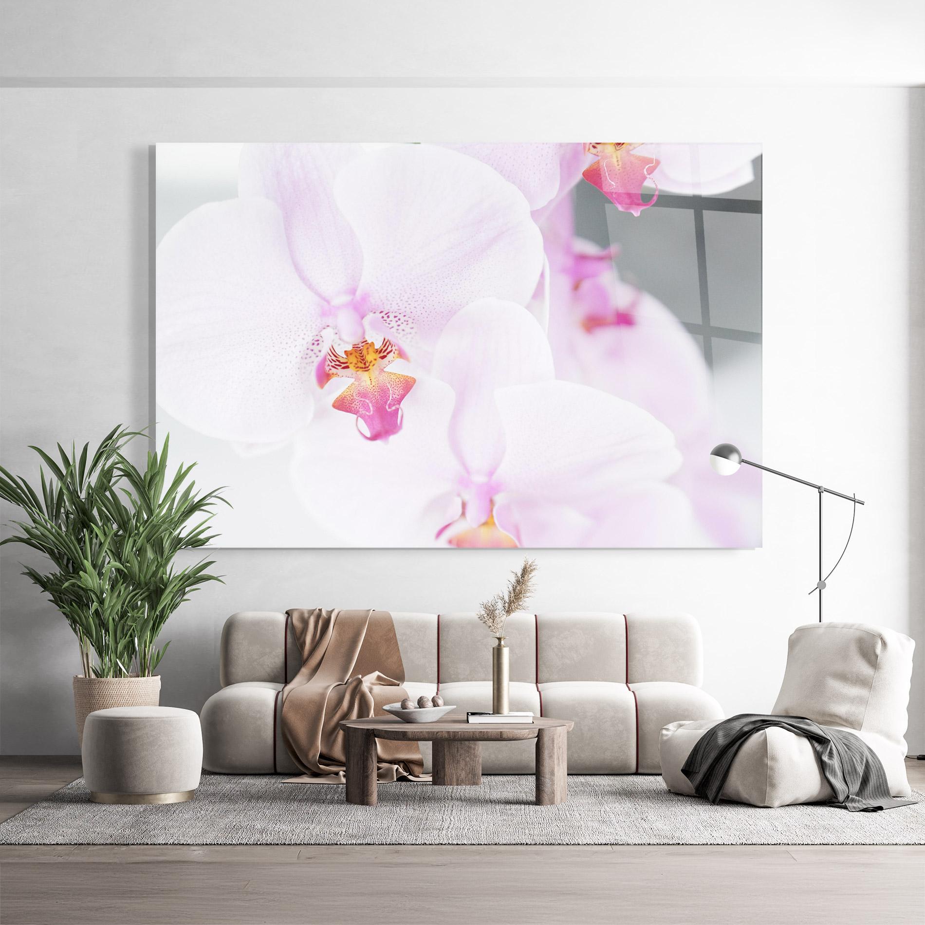Üvegkép Light Purple Orchid mockup 9