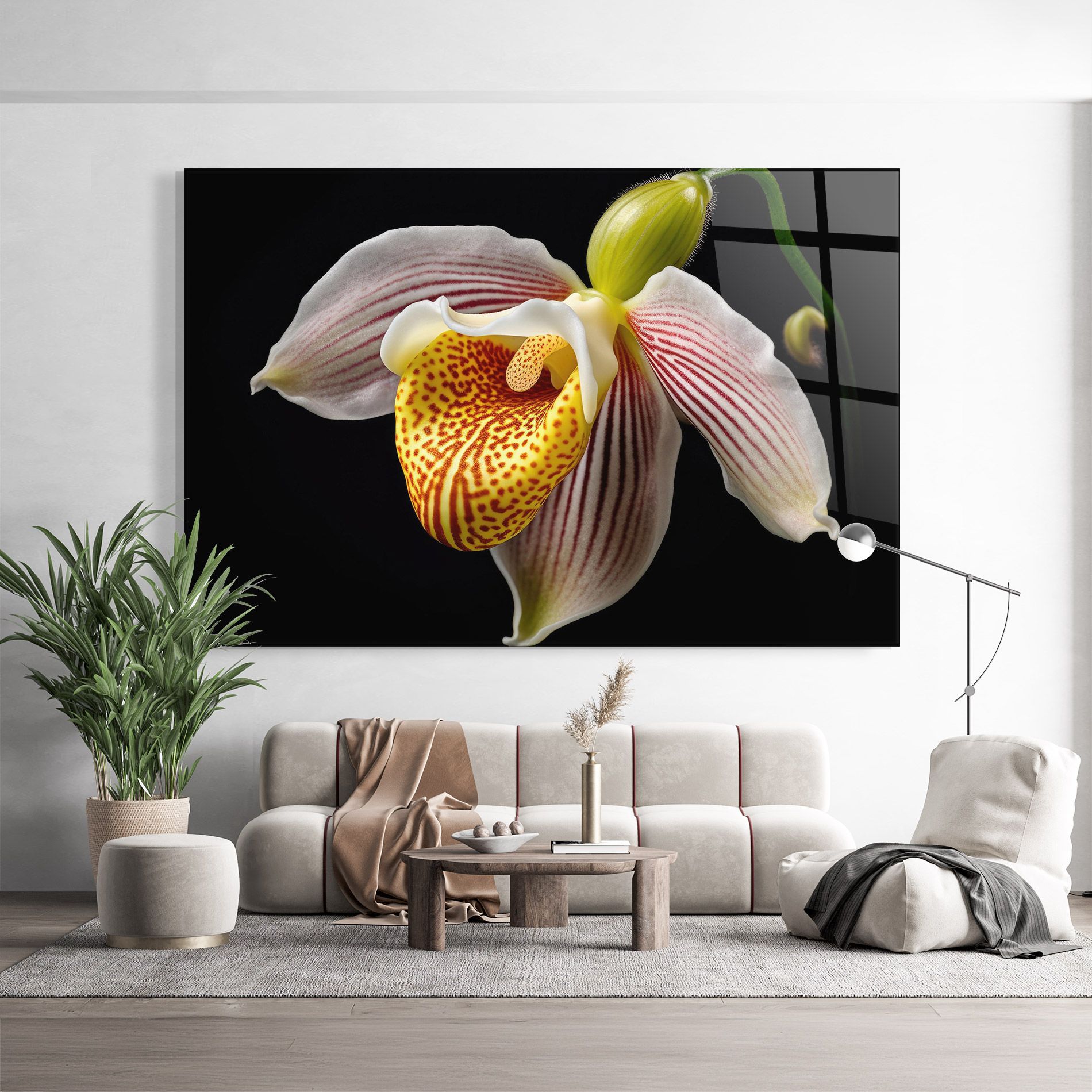 Orchid On Black mockup 9