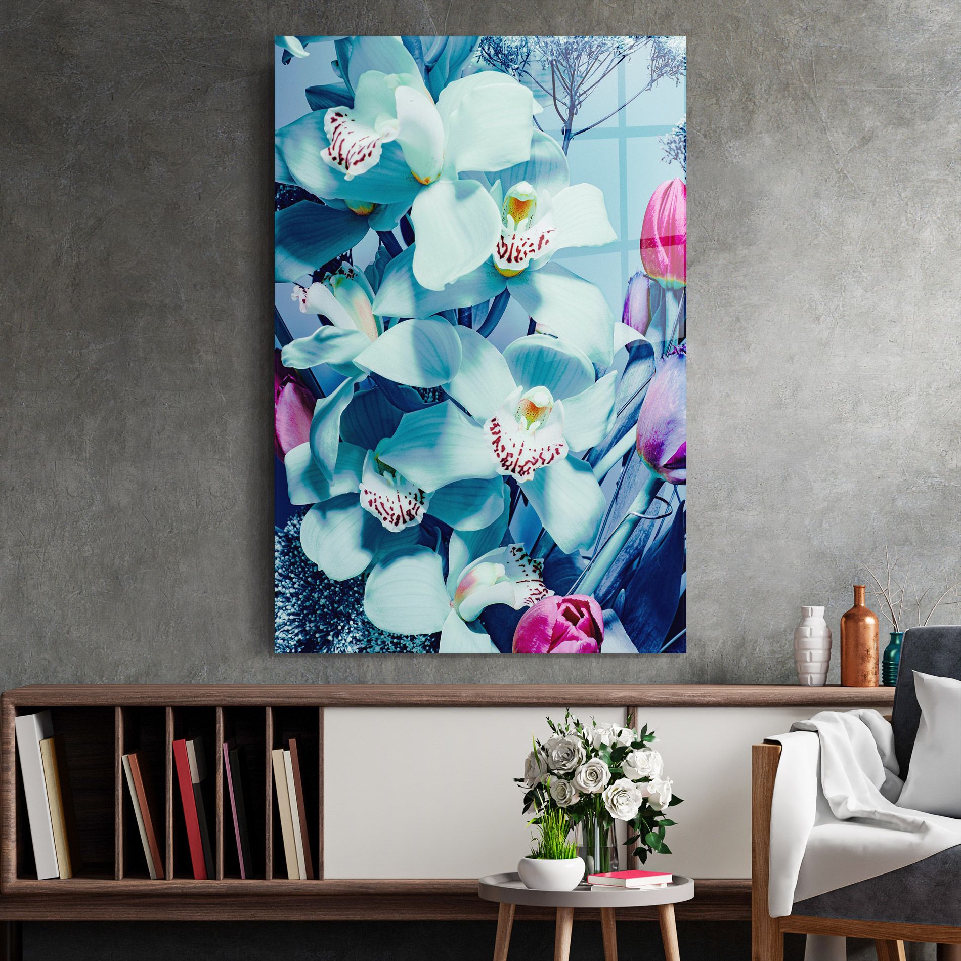 Light Blue Orchids mockup 2