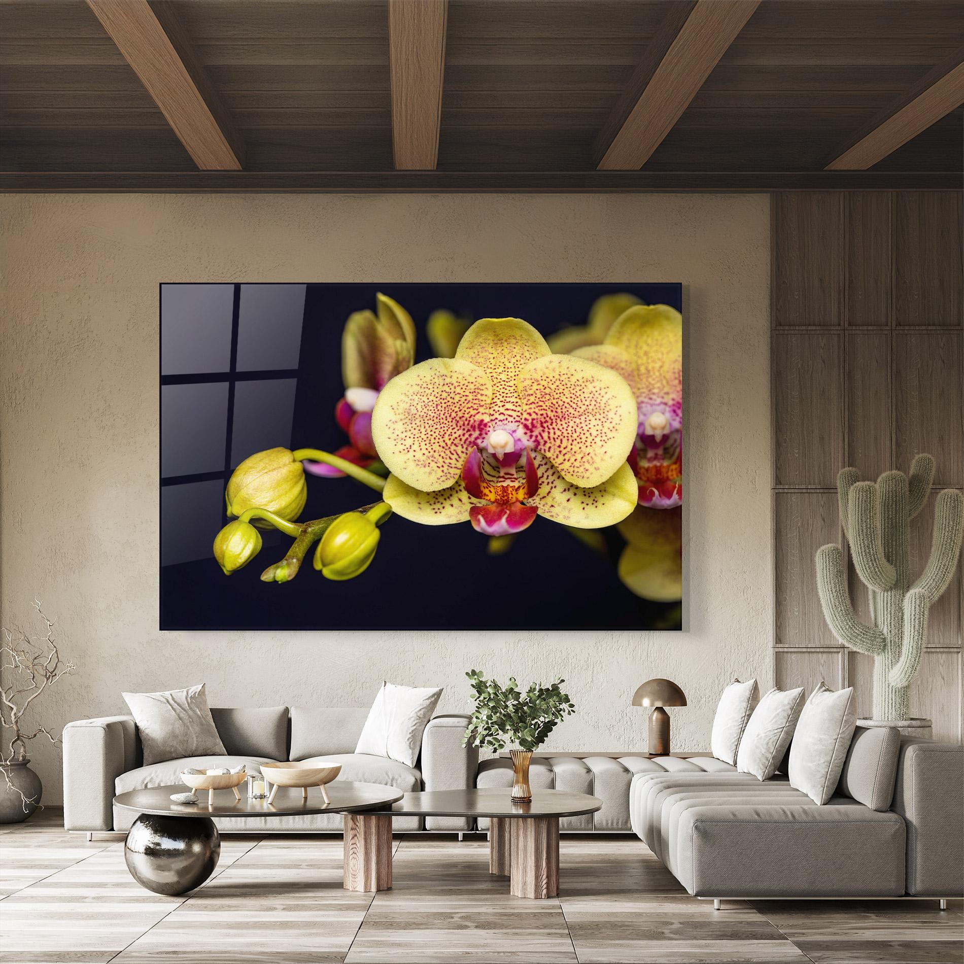 Üvegkép Baby Orchid mockup 8