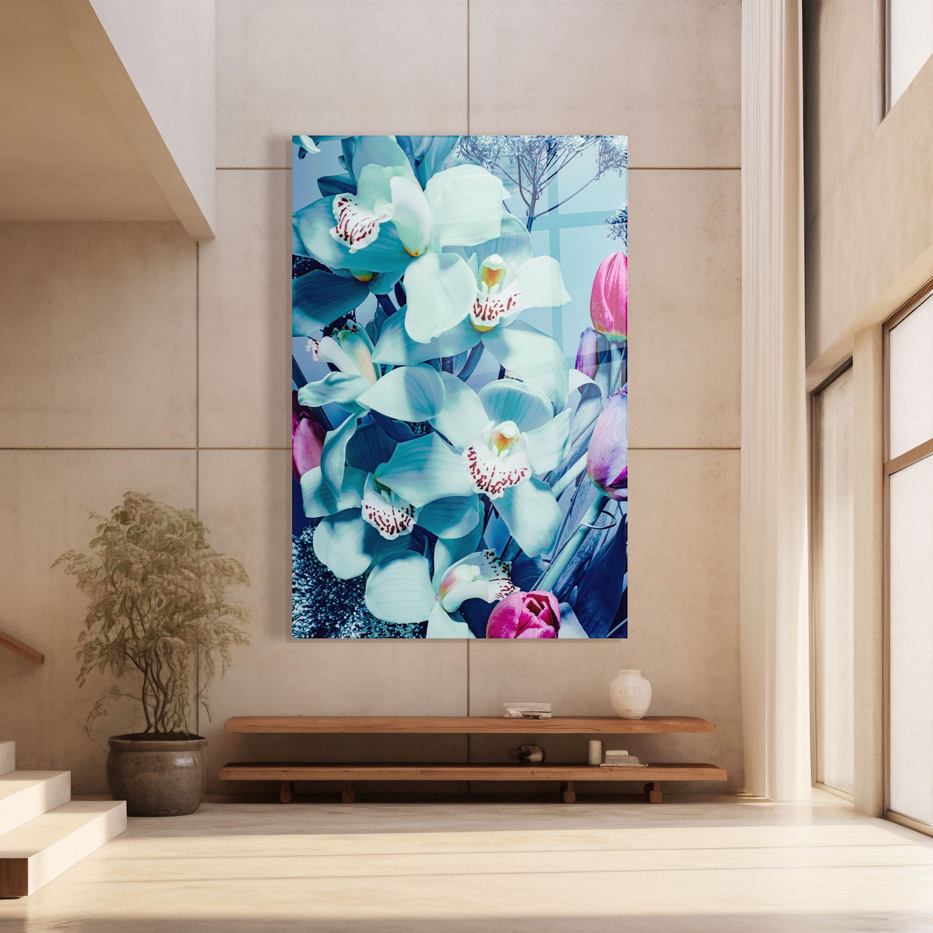 Light Blue Orchids mockup 8