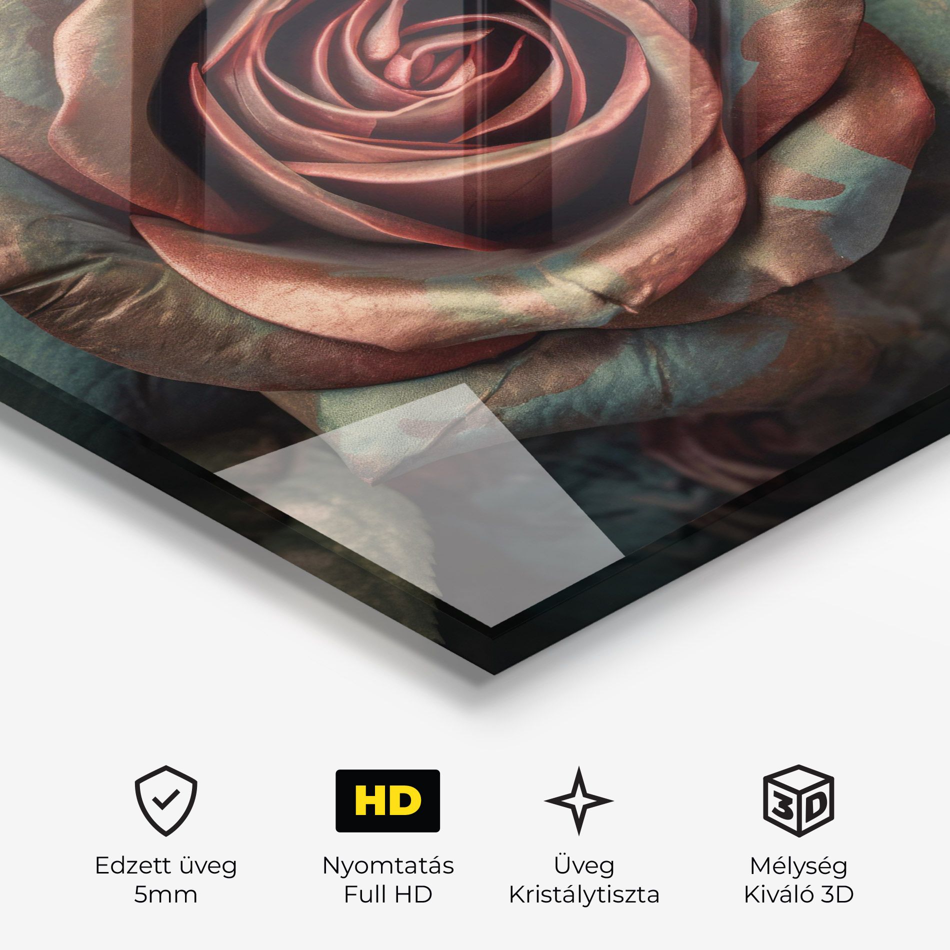 Exotic Blue Rose mockup 3