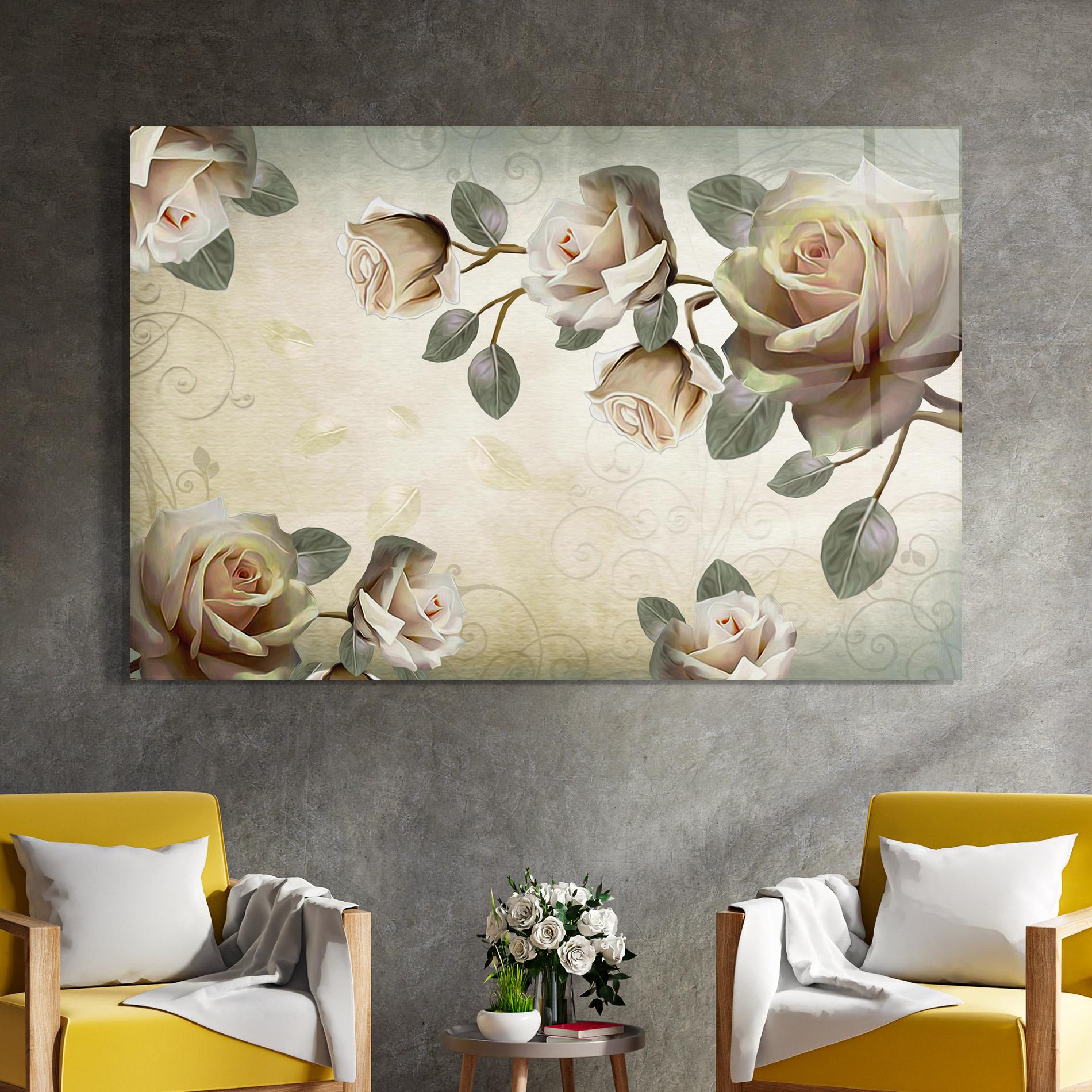 Üvegkép Fir De Trandafir mockup 4