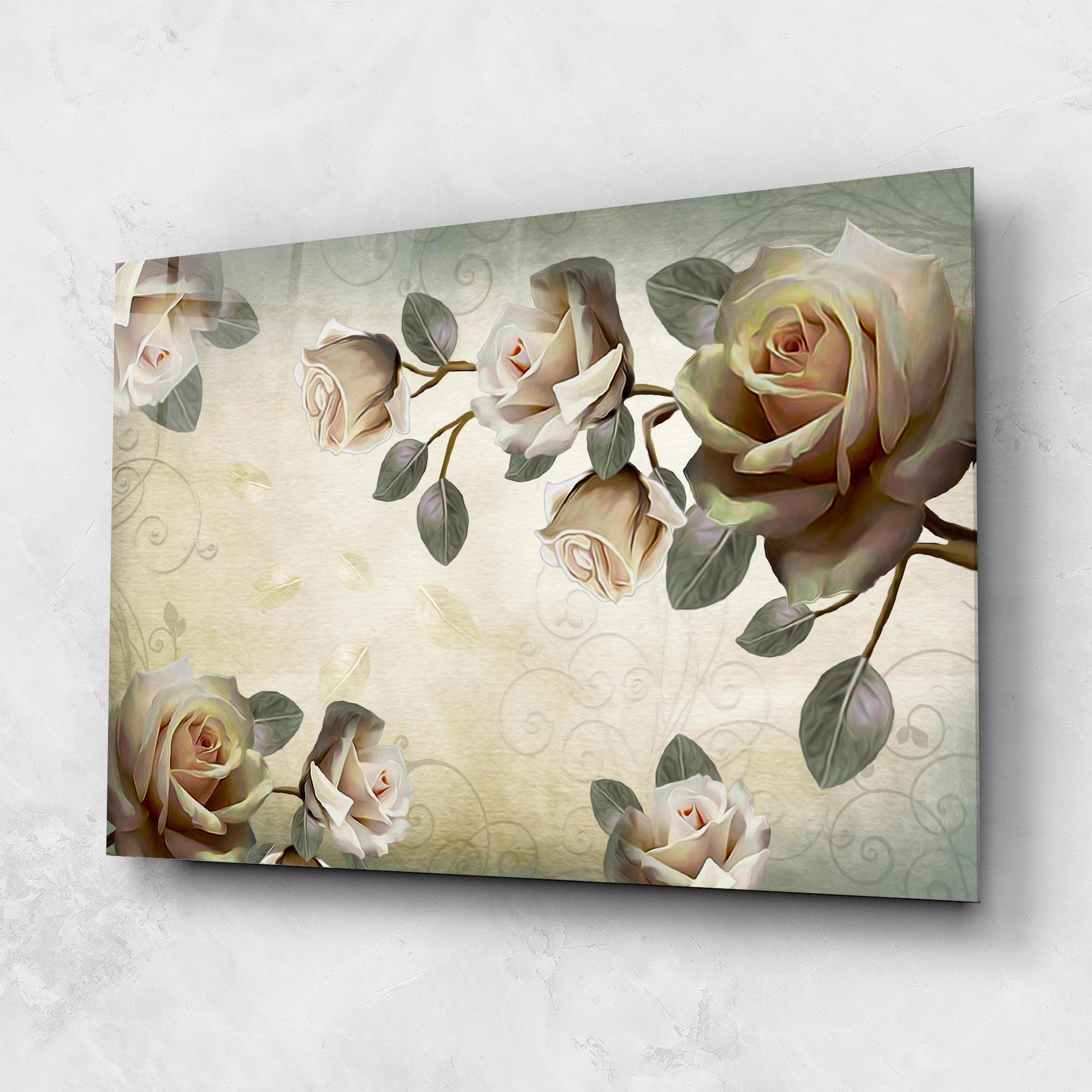 Üvegkép Fir De Trandafir mockup 1