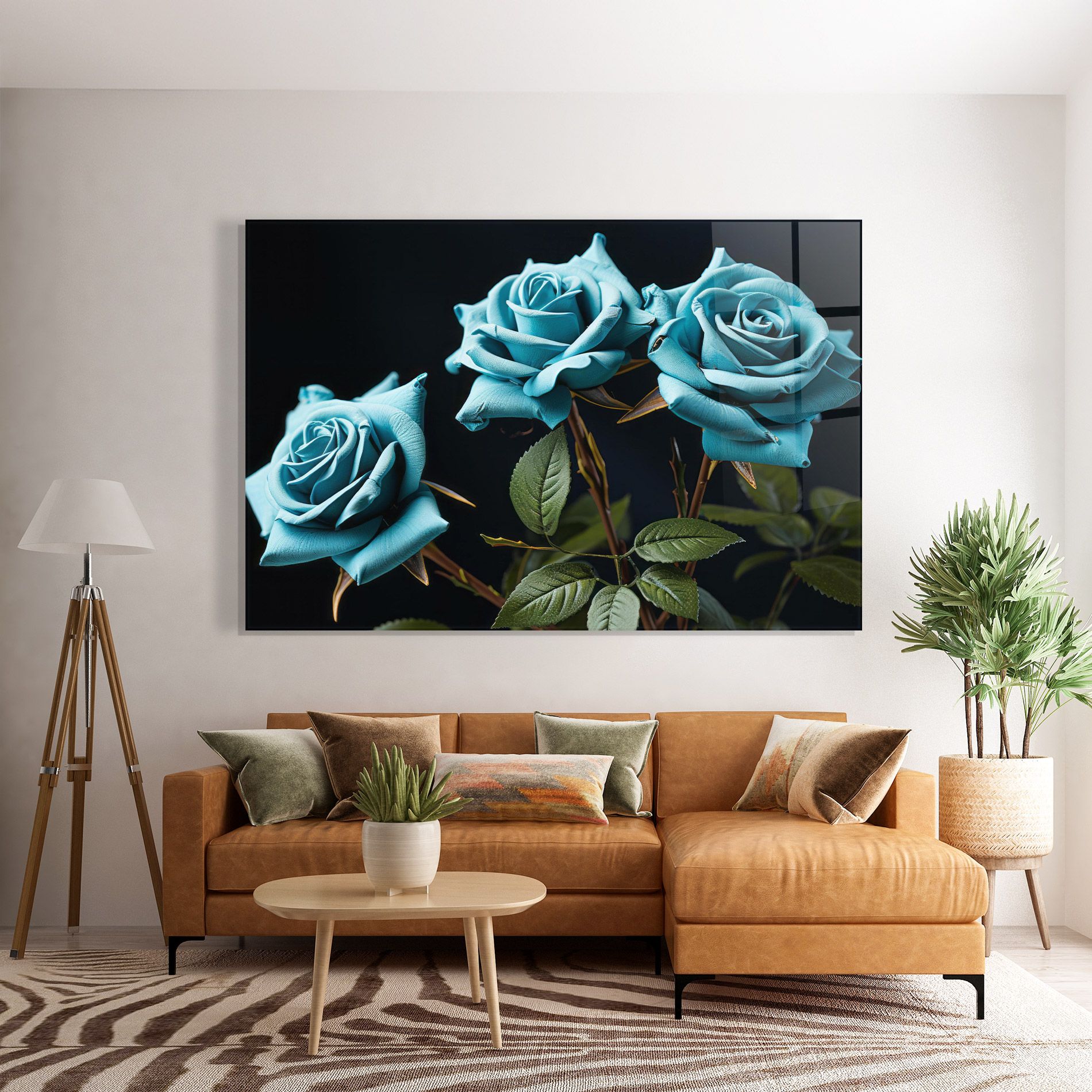 Blue Roses mockup 7