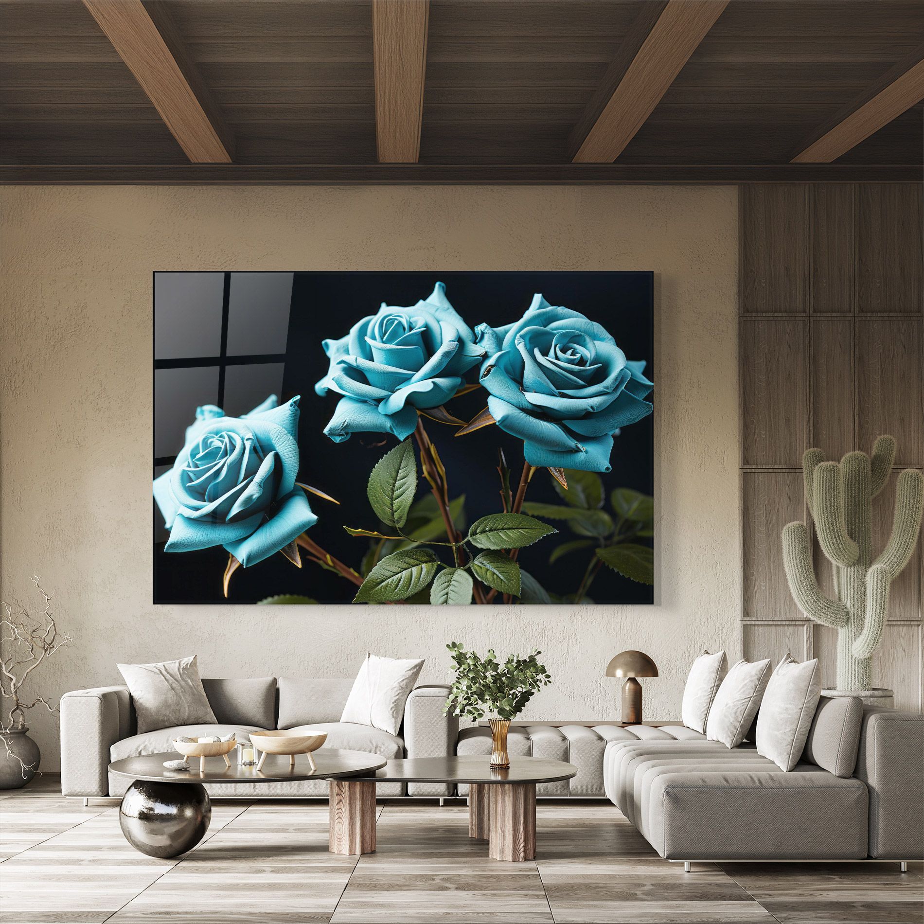 Blue Roses mockup 8
