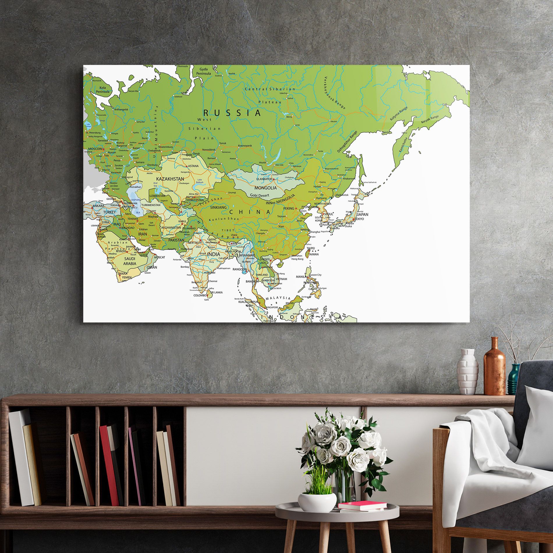 Asia Green Map mockup 2