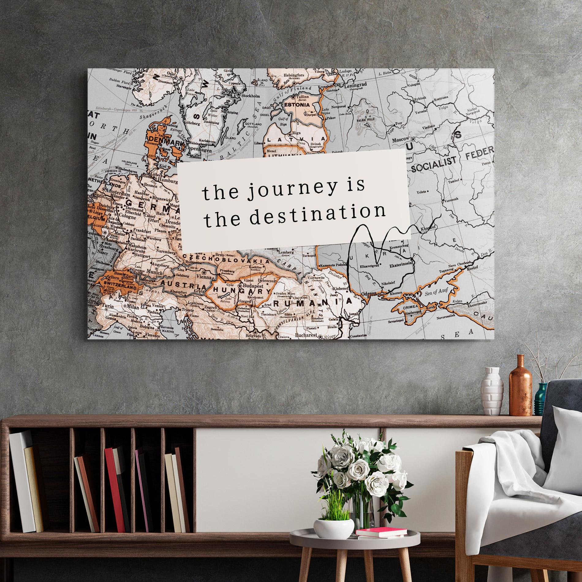 Üvegkép Destination Journey mockup 2