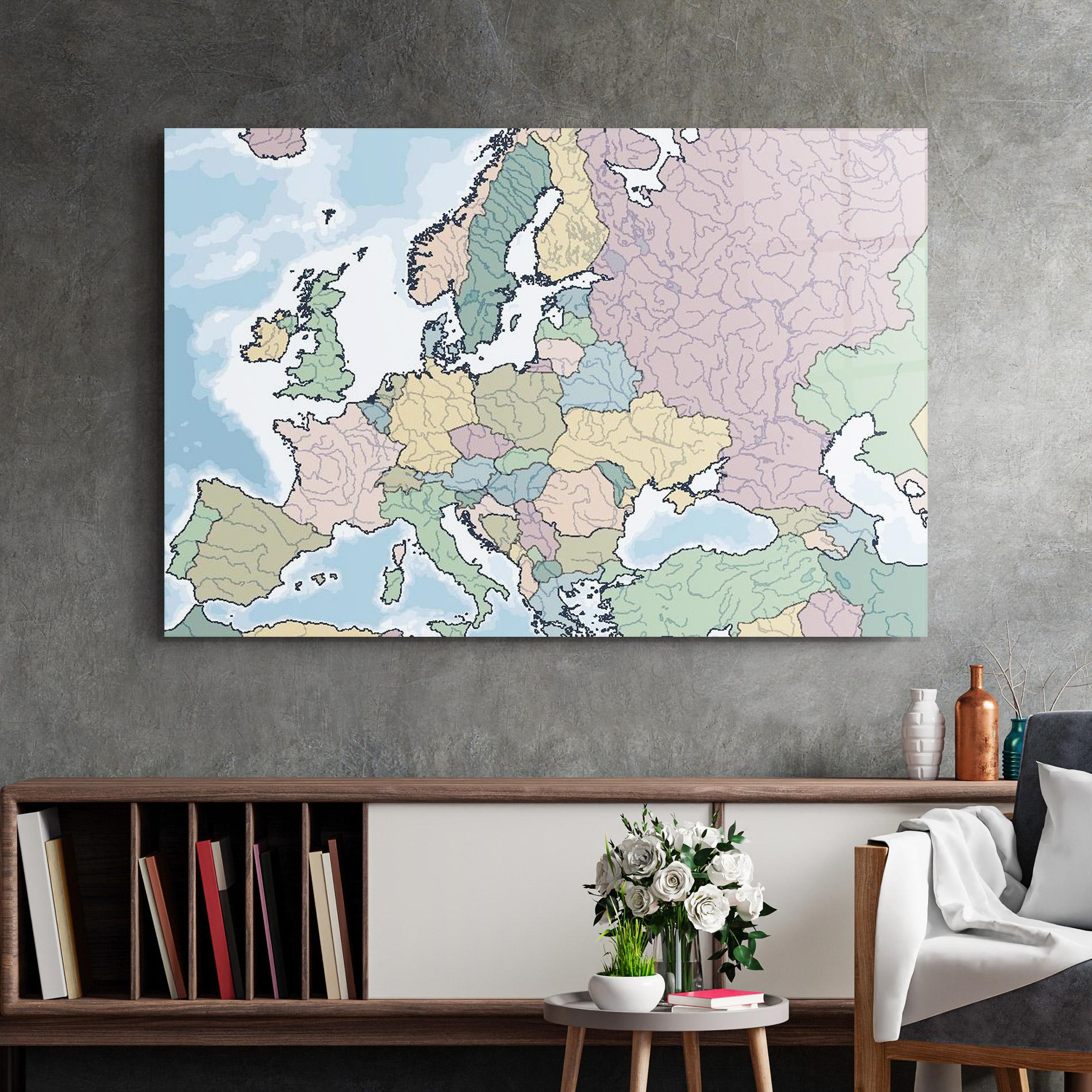 Üvegkép Europe mockup 2