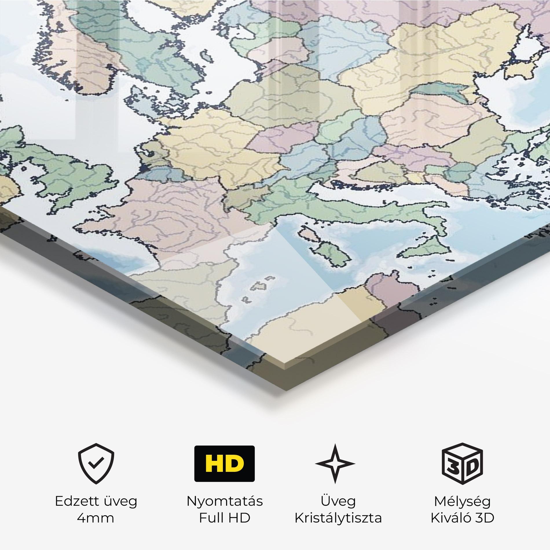 Üvegkép Europe mockup 3