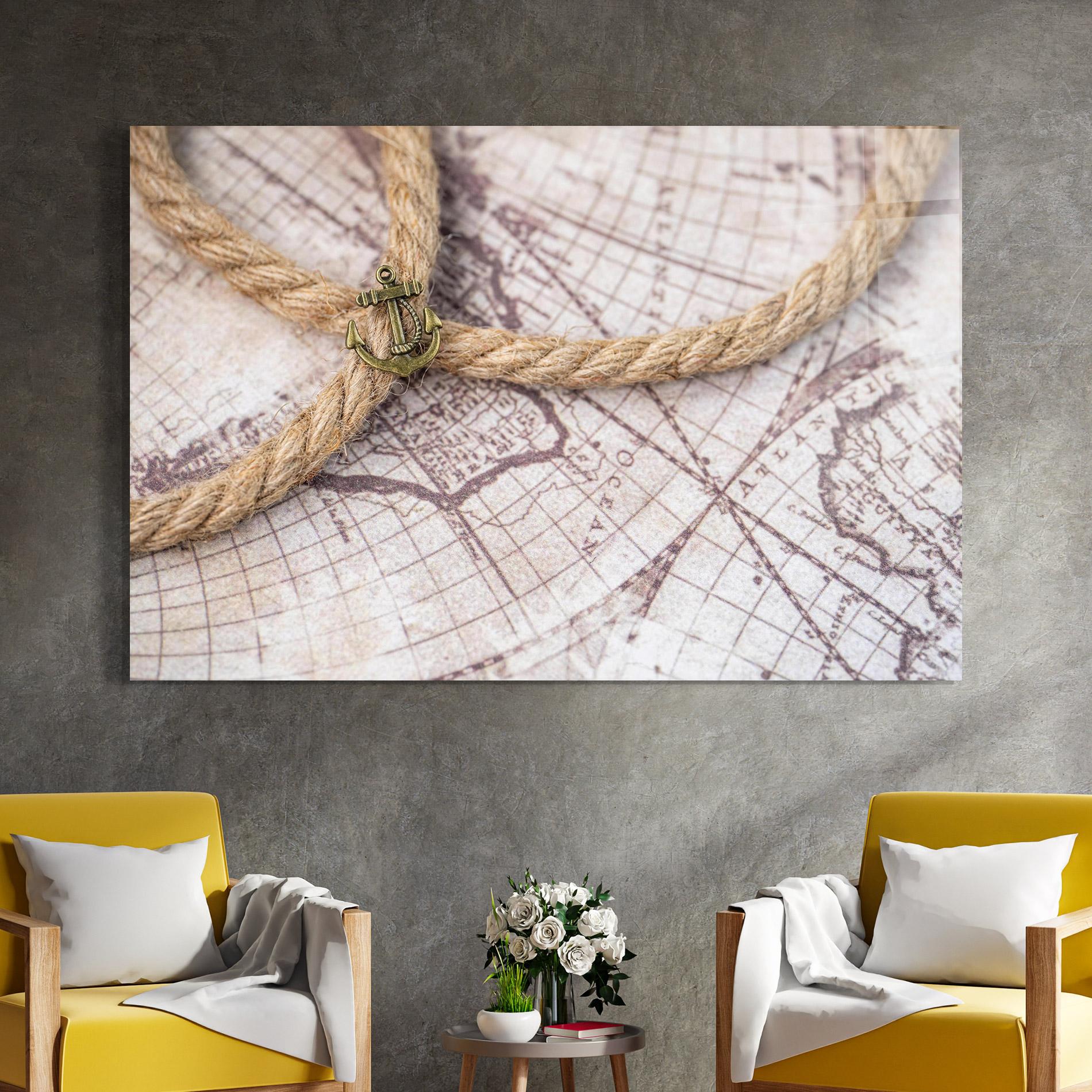 Üvegkép Anchor Map mockup 4