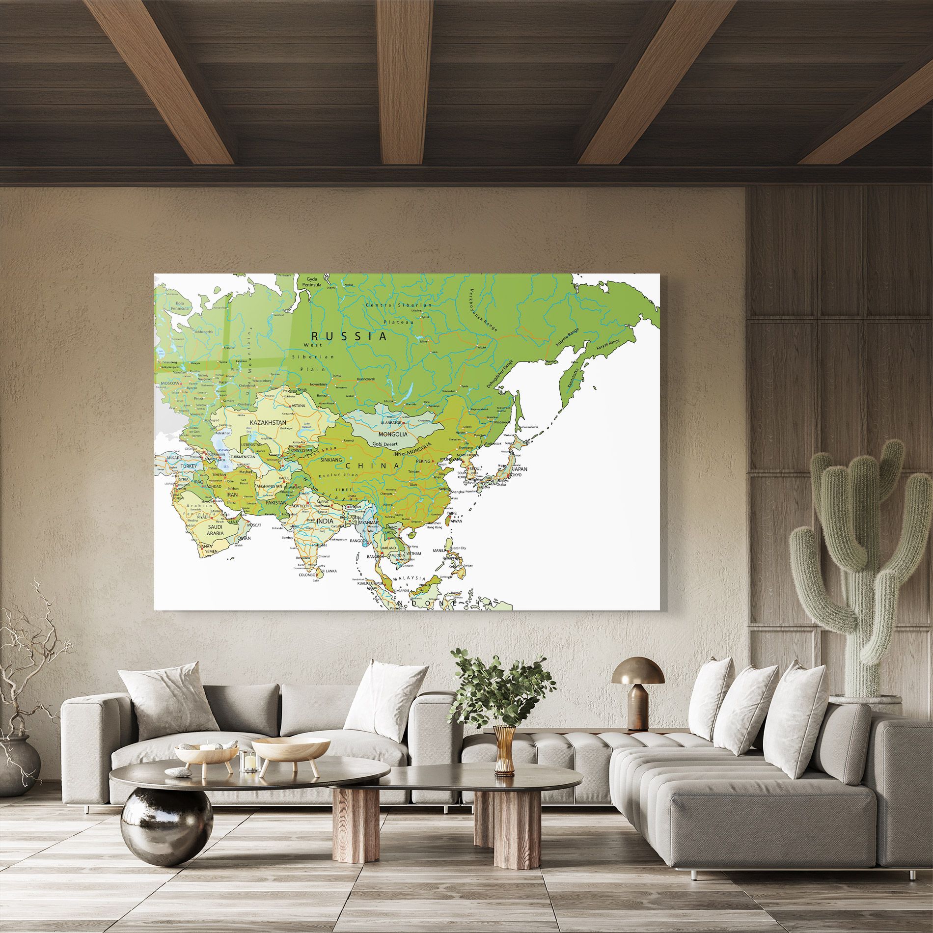 Asia Green Map mockup 8