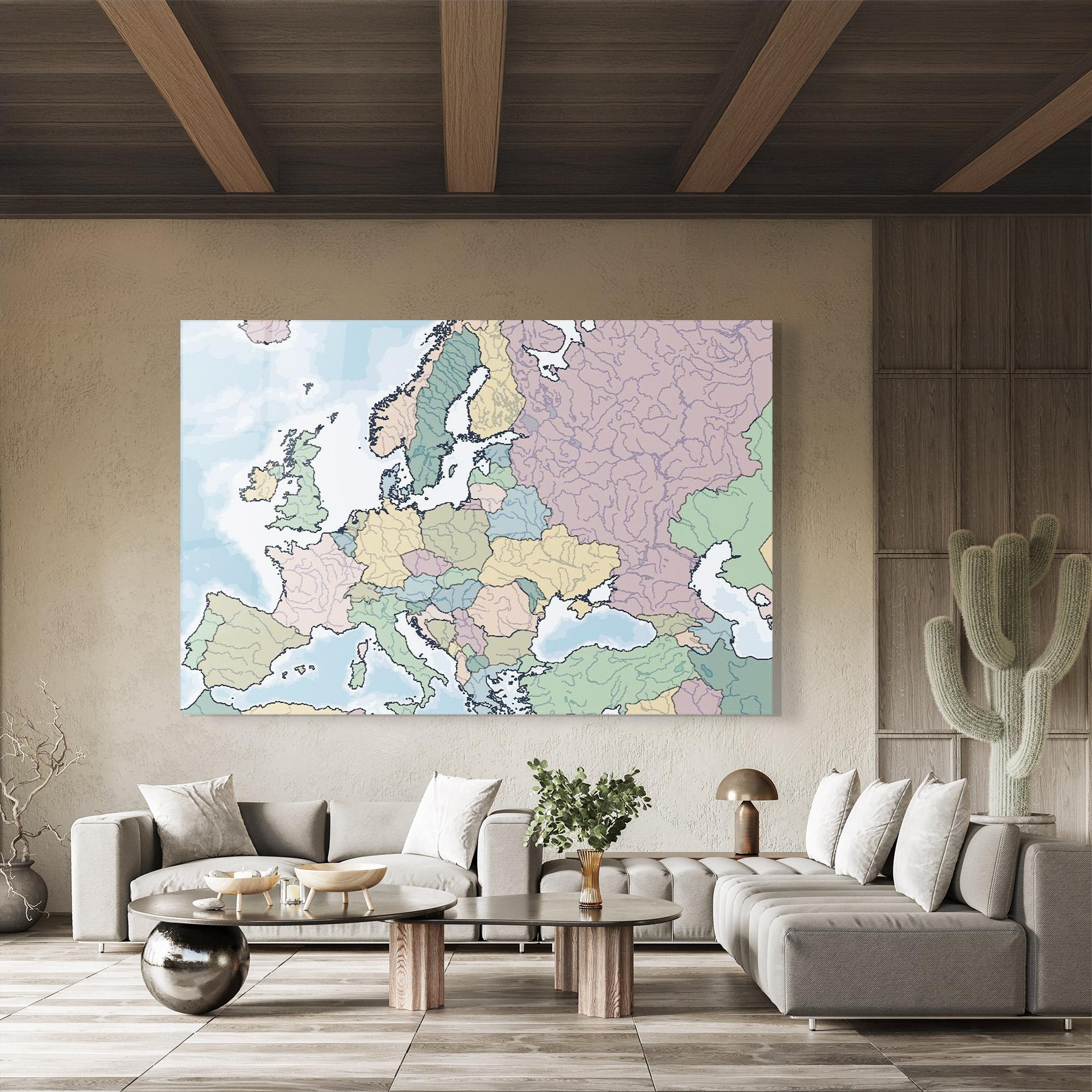 Üvegkép Europe mockup 8