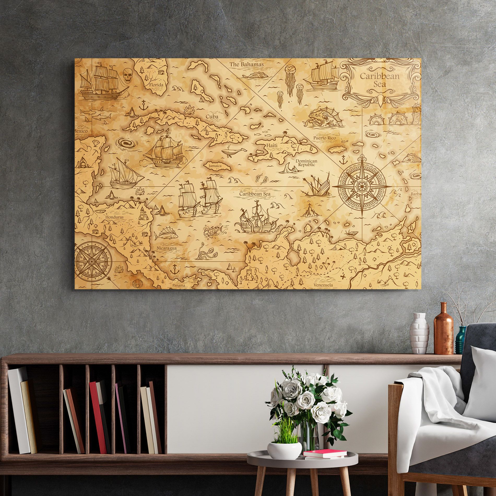 Caribbean Sea mockup 2