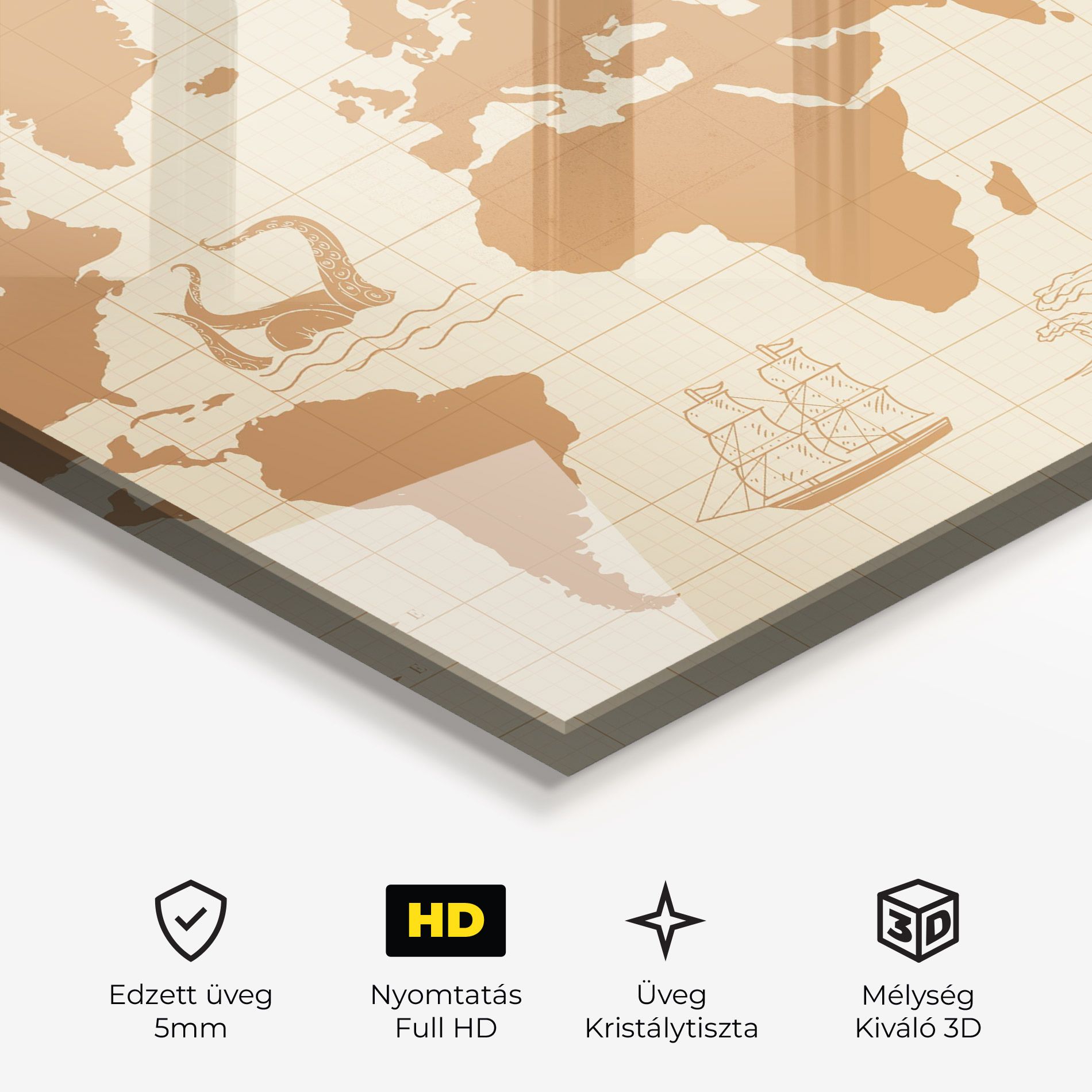 Light Cream Map mockup 3