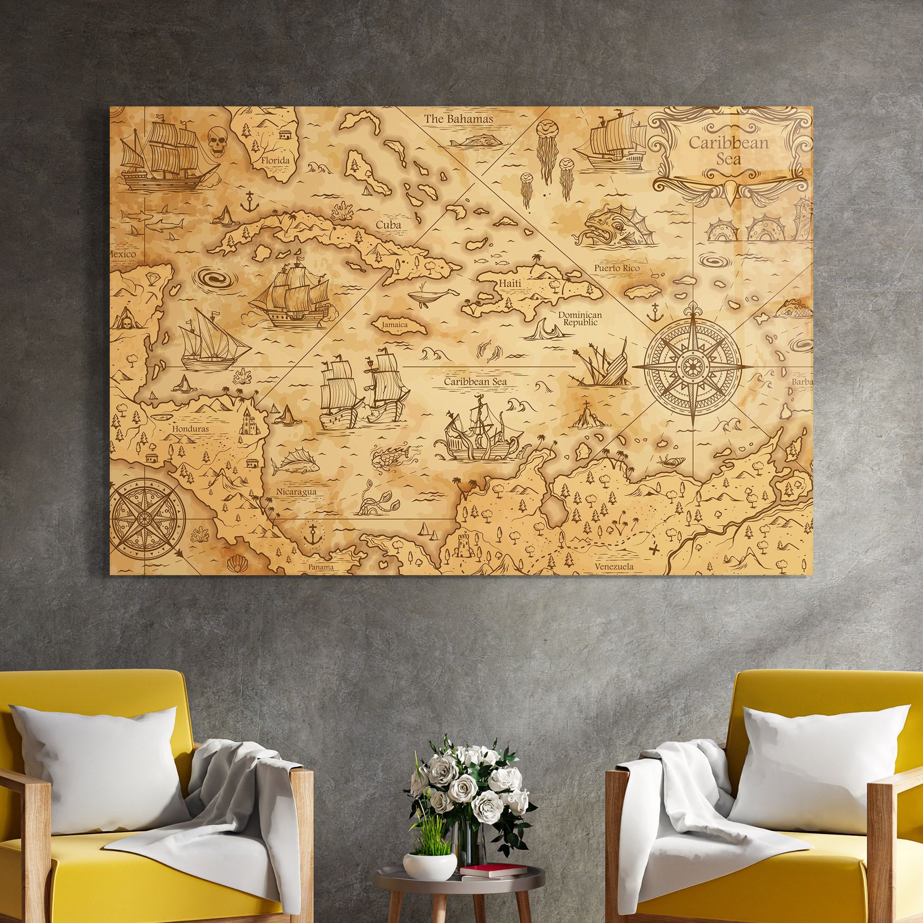 Caribbean Sea mockup 4