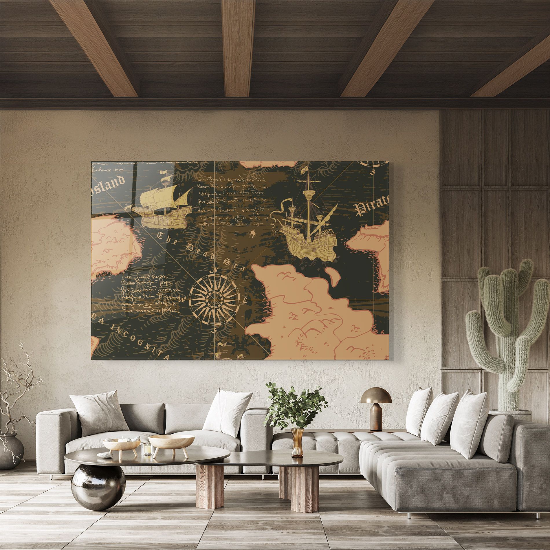 Cool Old Map mockup 8