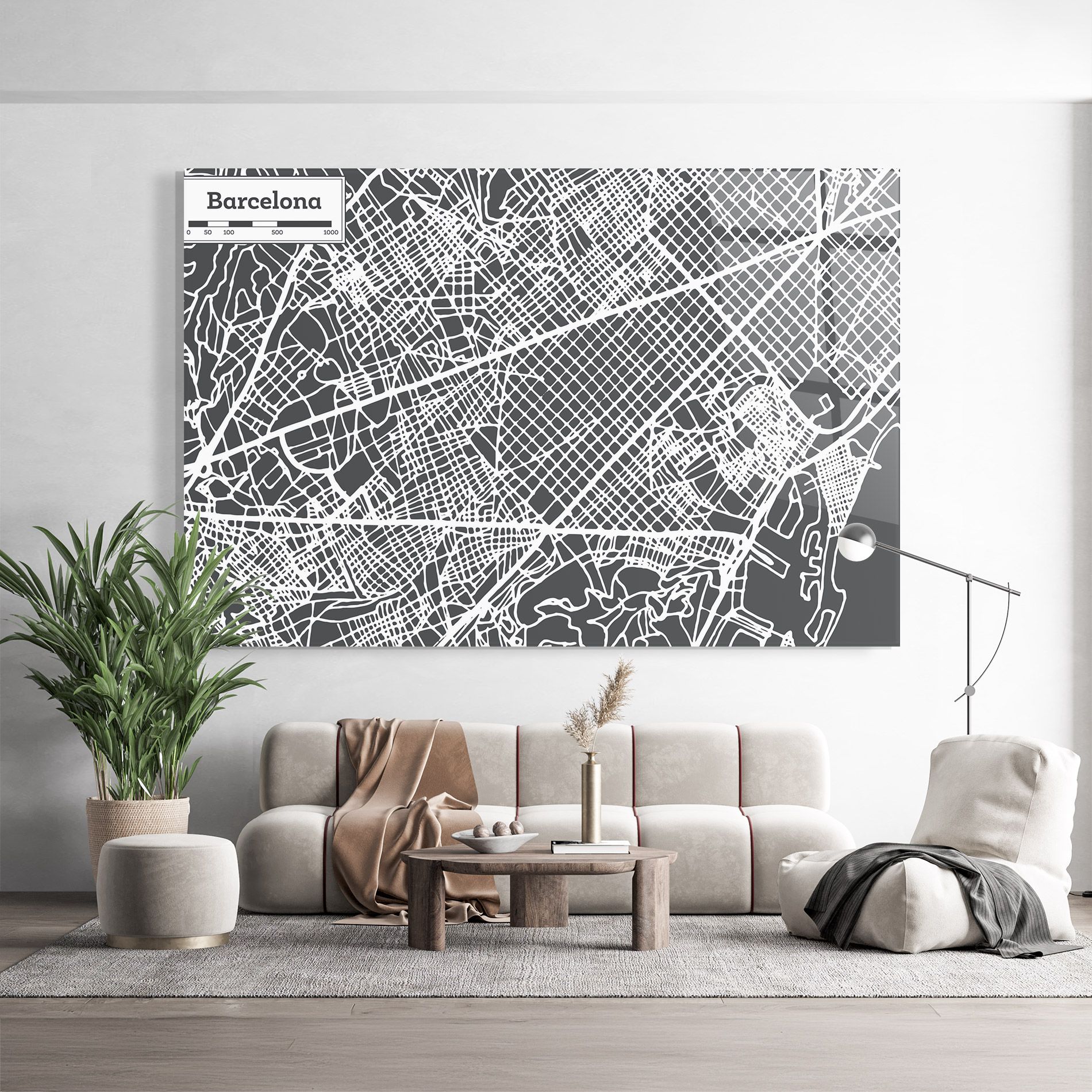 Barcelona Map mockup 9