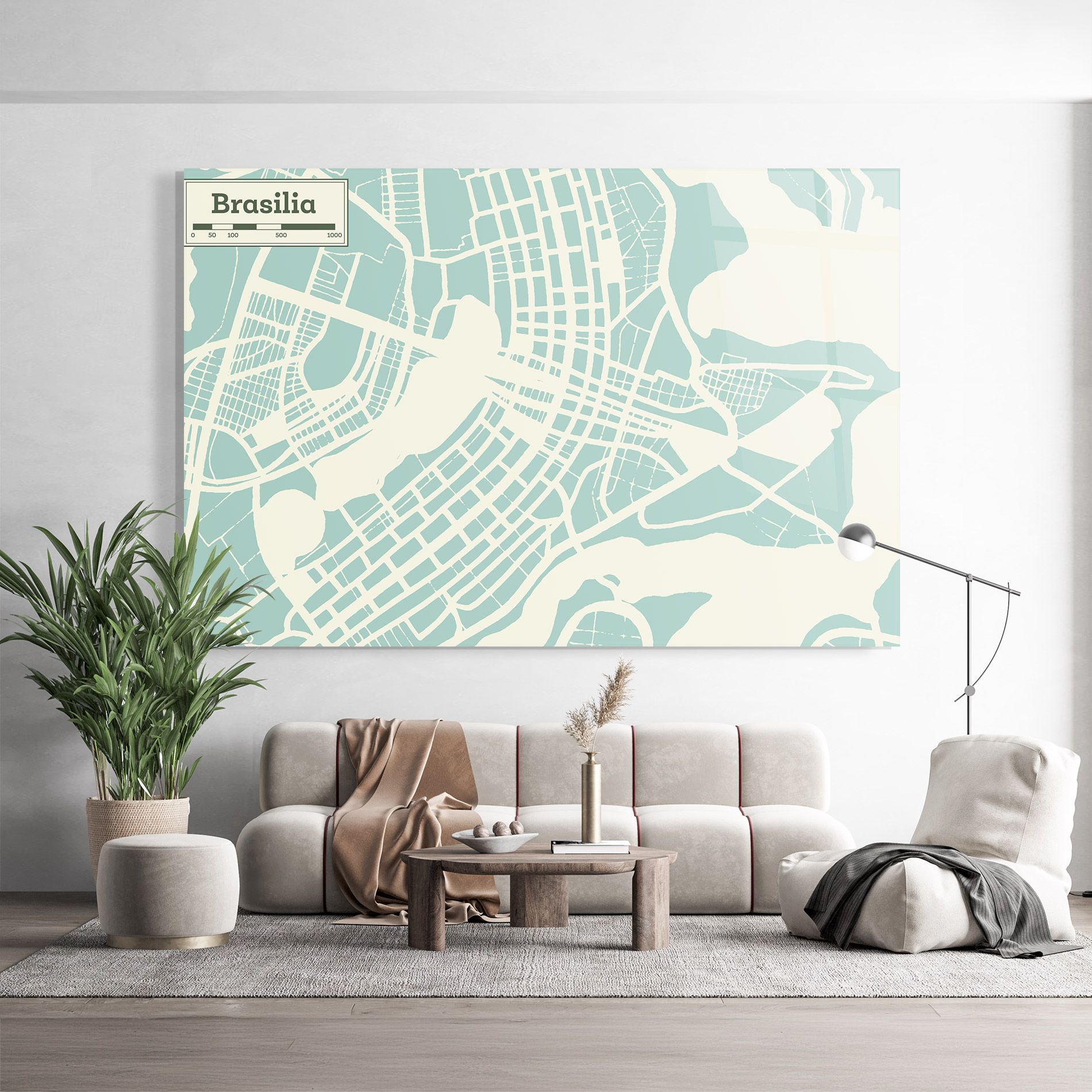 Brasilia Map mockup 9