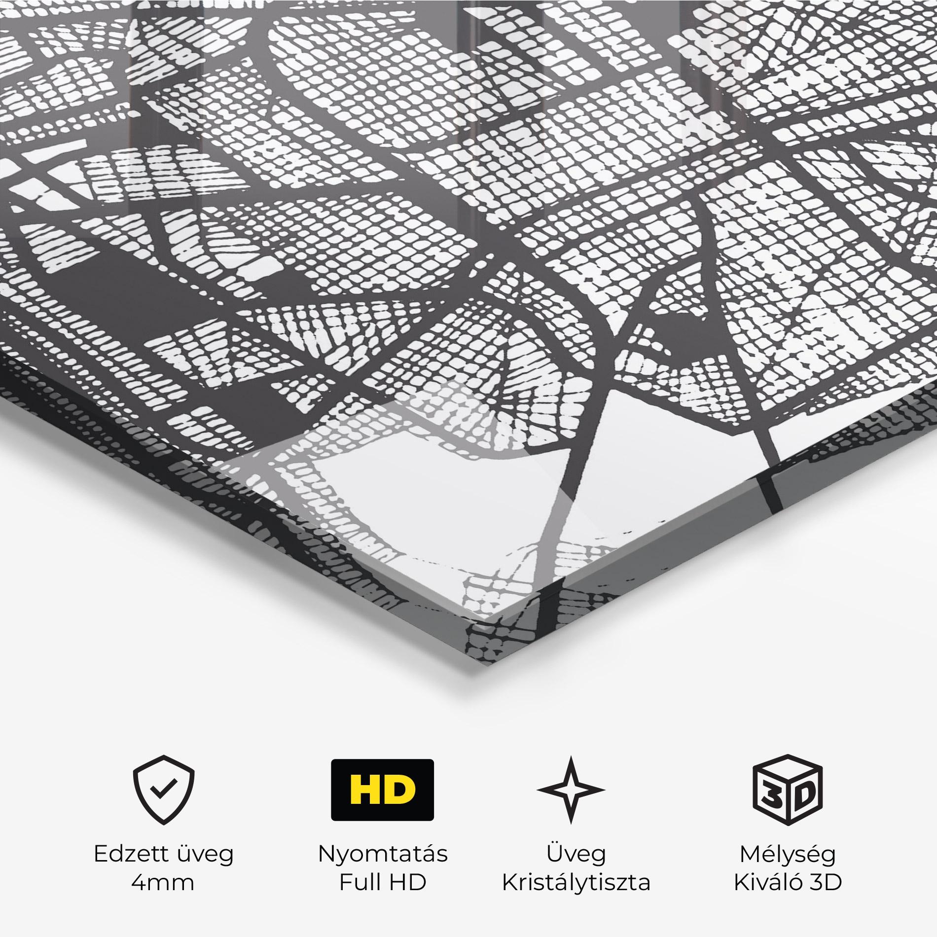 Üvegkép Merida Map mockup 3