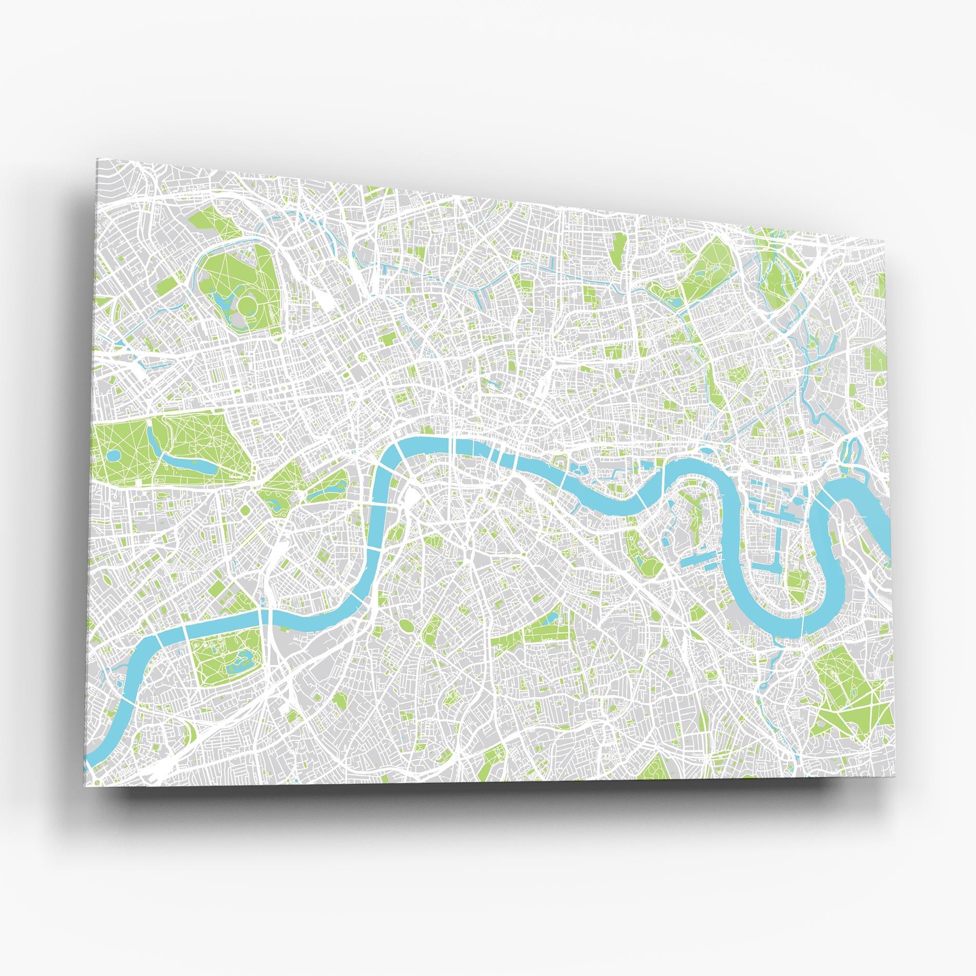 Üvegkép City Color Map mockup 6