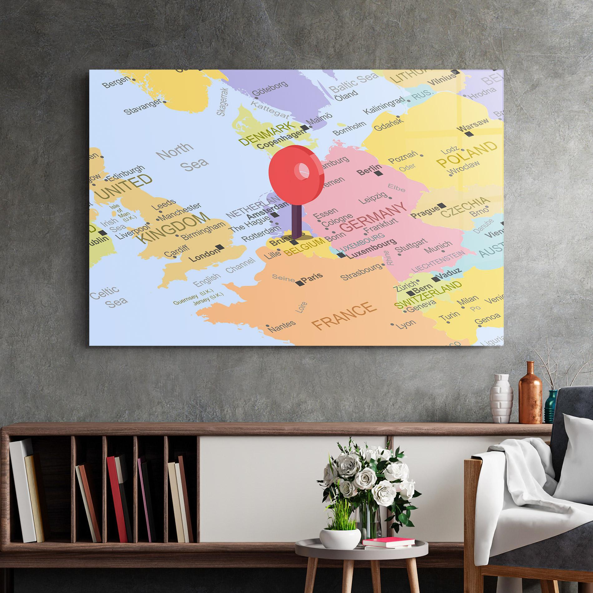 Üvegkép Belgium Close Up mockup 2