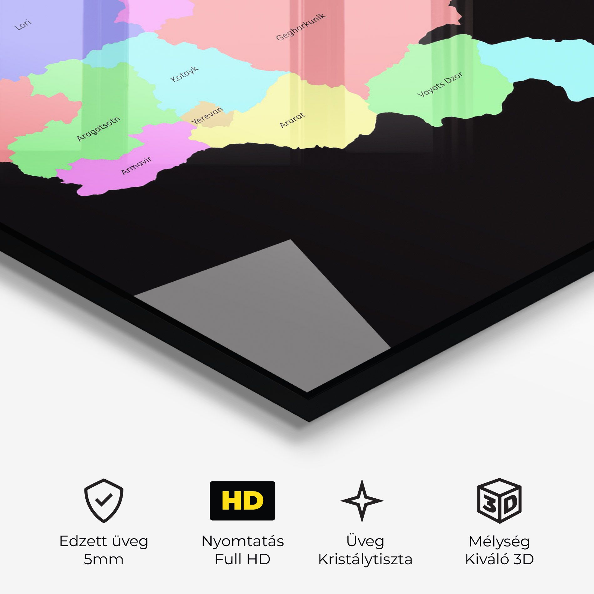 Armenia Map mockup 3