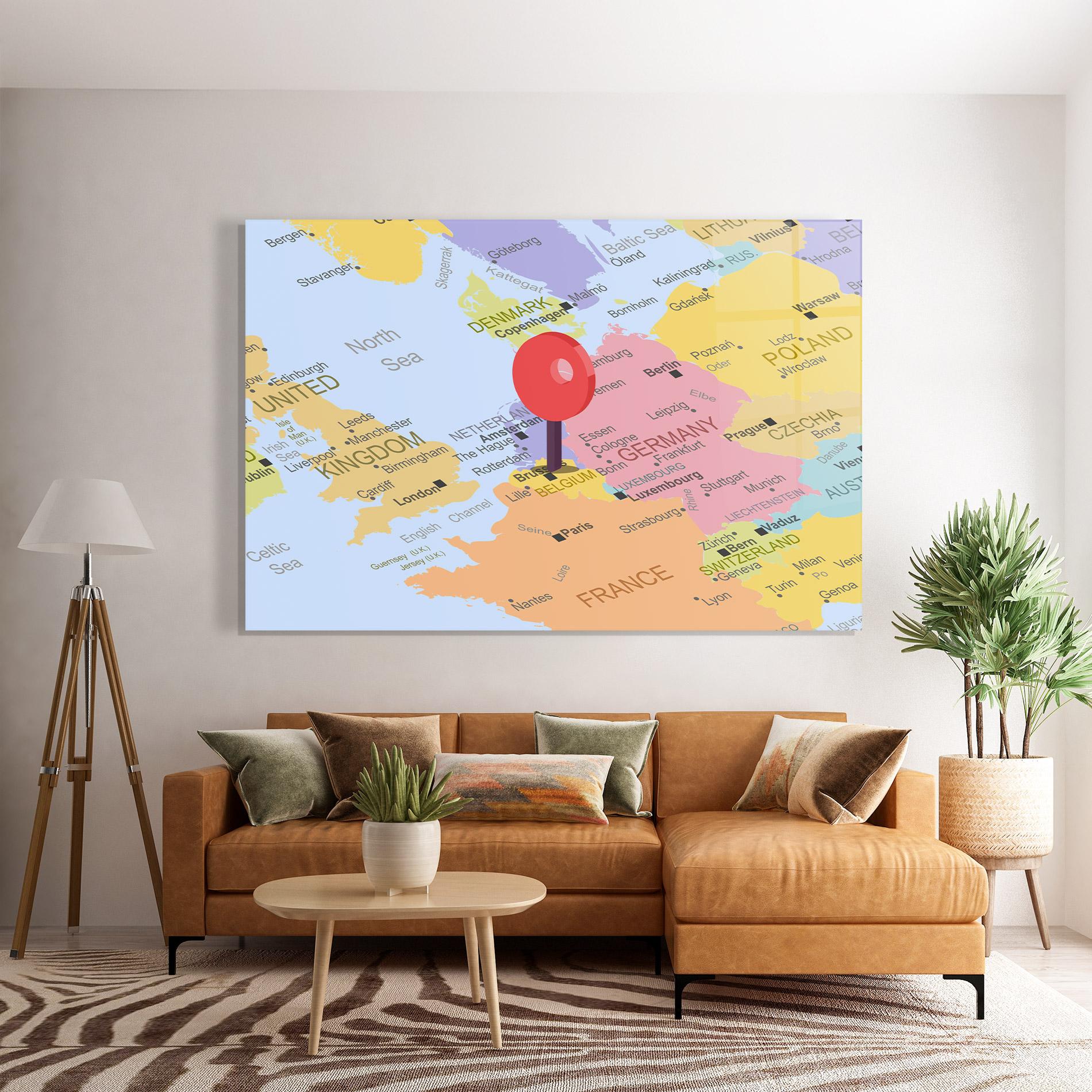 Üvegkép Belgium Close Up mockup 7