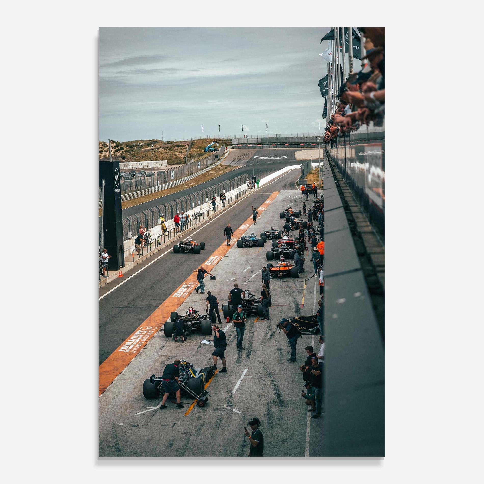 Üvegkép Fromula 1 Cars mockup 0