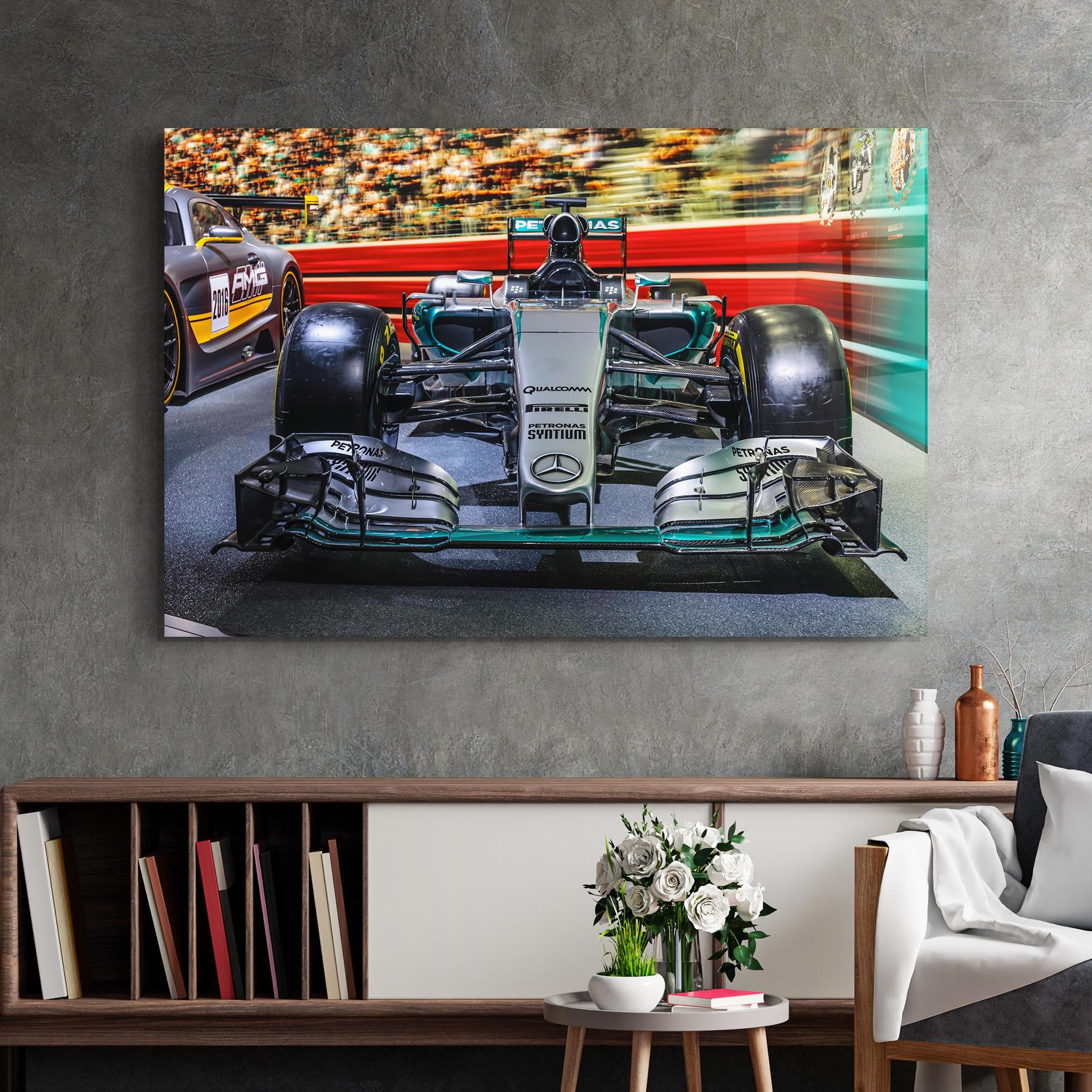 Üvegkép Black Green F1 mockup 2