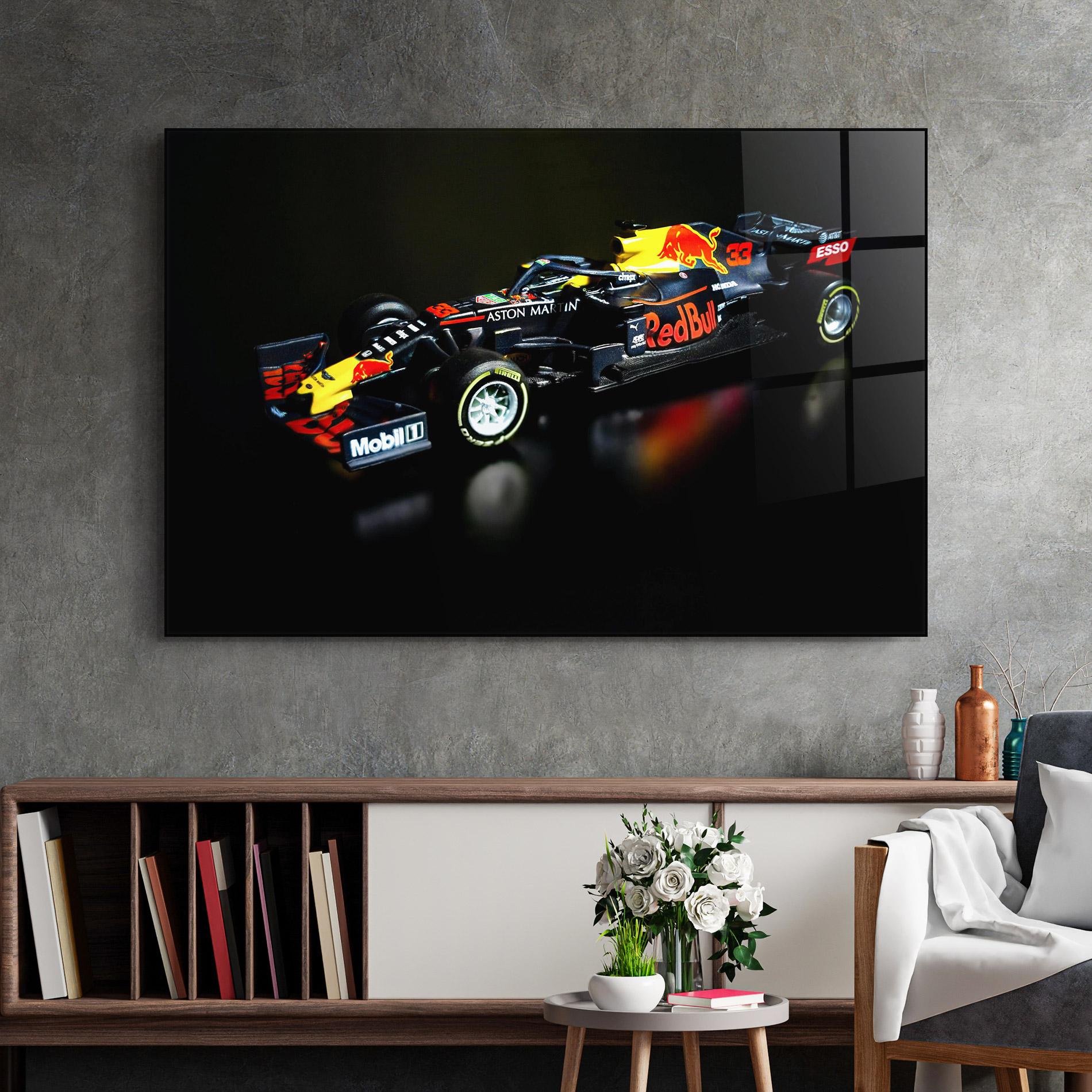 Üvegkép Black Yellow F1 mockup 2